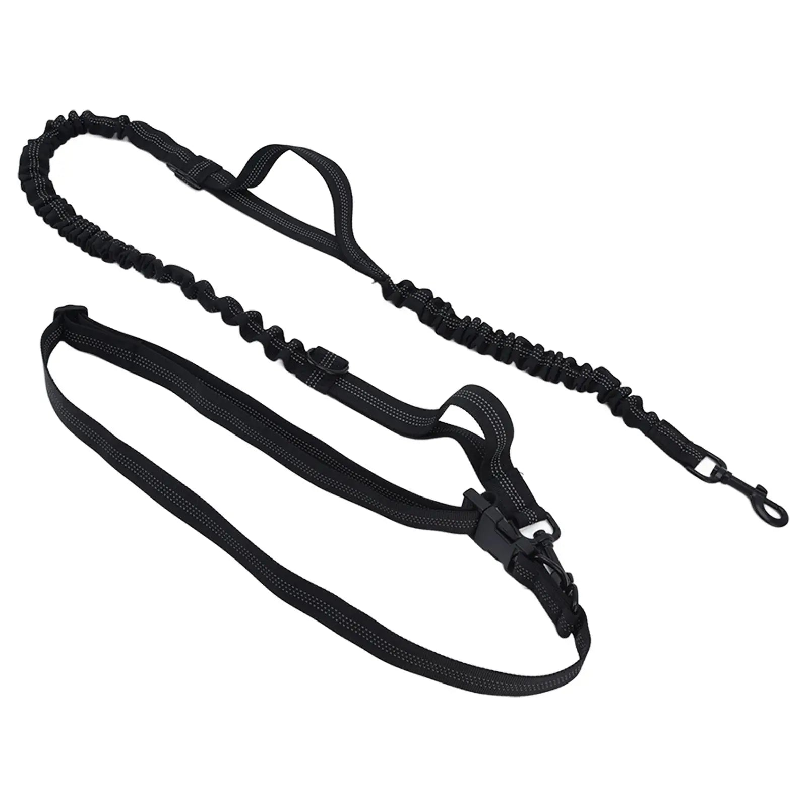 Pet Leash Reflective Retractable Portable Adjustable Dog Traction Rope for Pets Dogs Black Wholesale Hub