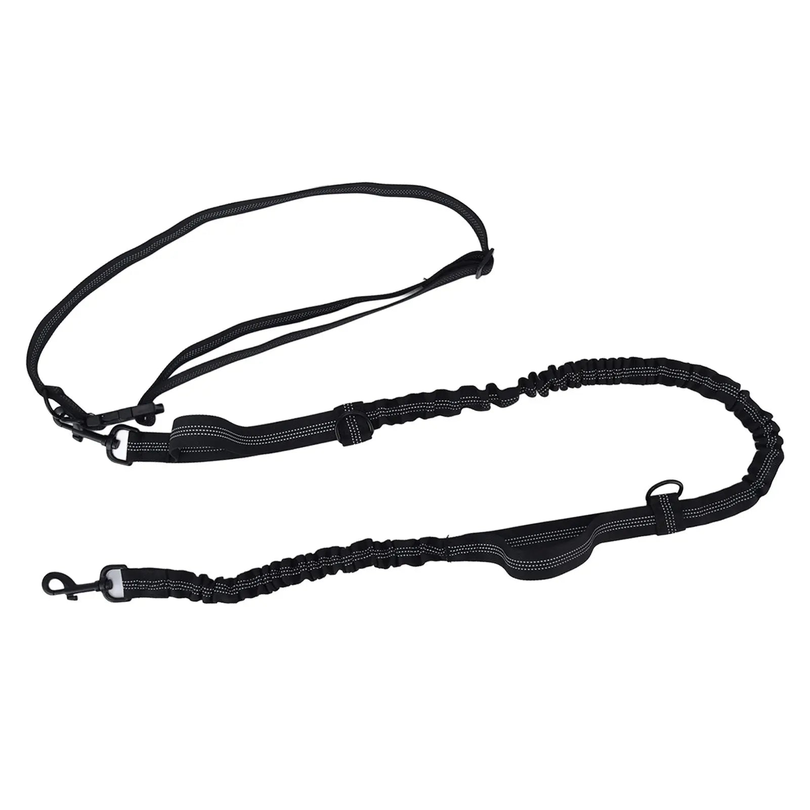 Pet Leash Reflective Retractable Portable Adjustable Dog Traction Rope for Pets Dogs Black Wholesale Hub