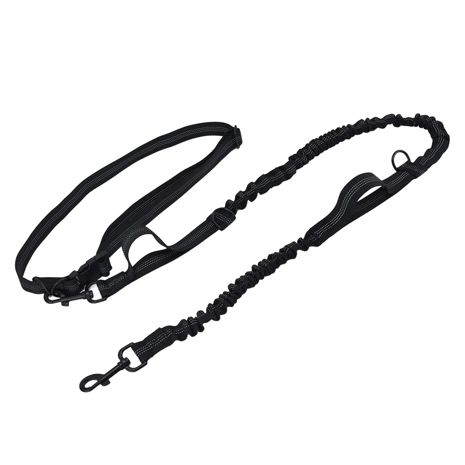 Pet Leash Reflective Retractable Portable Adjustable Dog Traction Rope for Pets Dogs Black Wholesale Hub