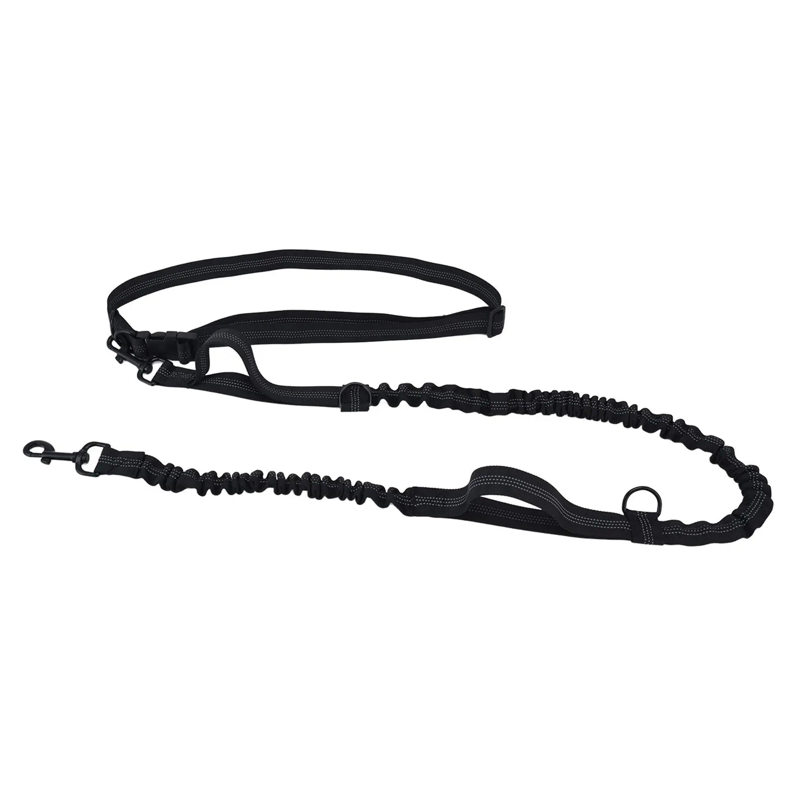 Pet Leash Reflective Retractable Portable Adjustable Dog Traction Rope for Pets Dogs Black Wholesale Hub