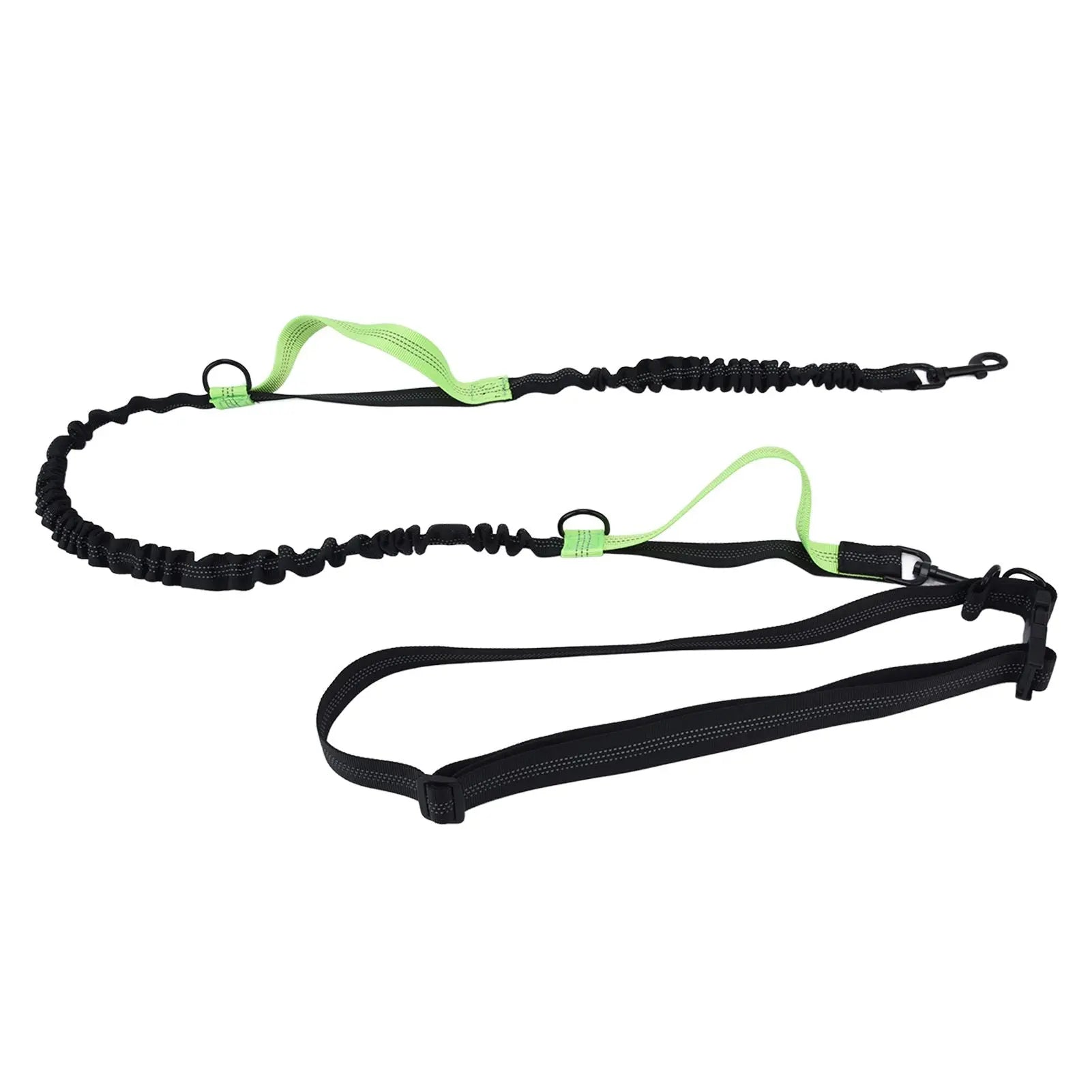 Pet Leash Reflective Retractable Portable Adjustable Dog Traction Rope for Pets Dogs Green Wholesale Hub