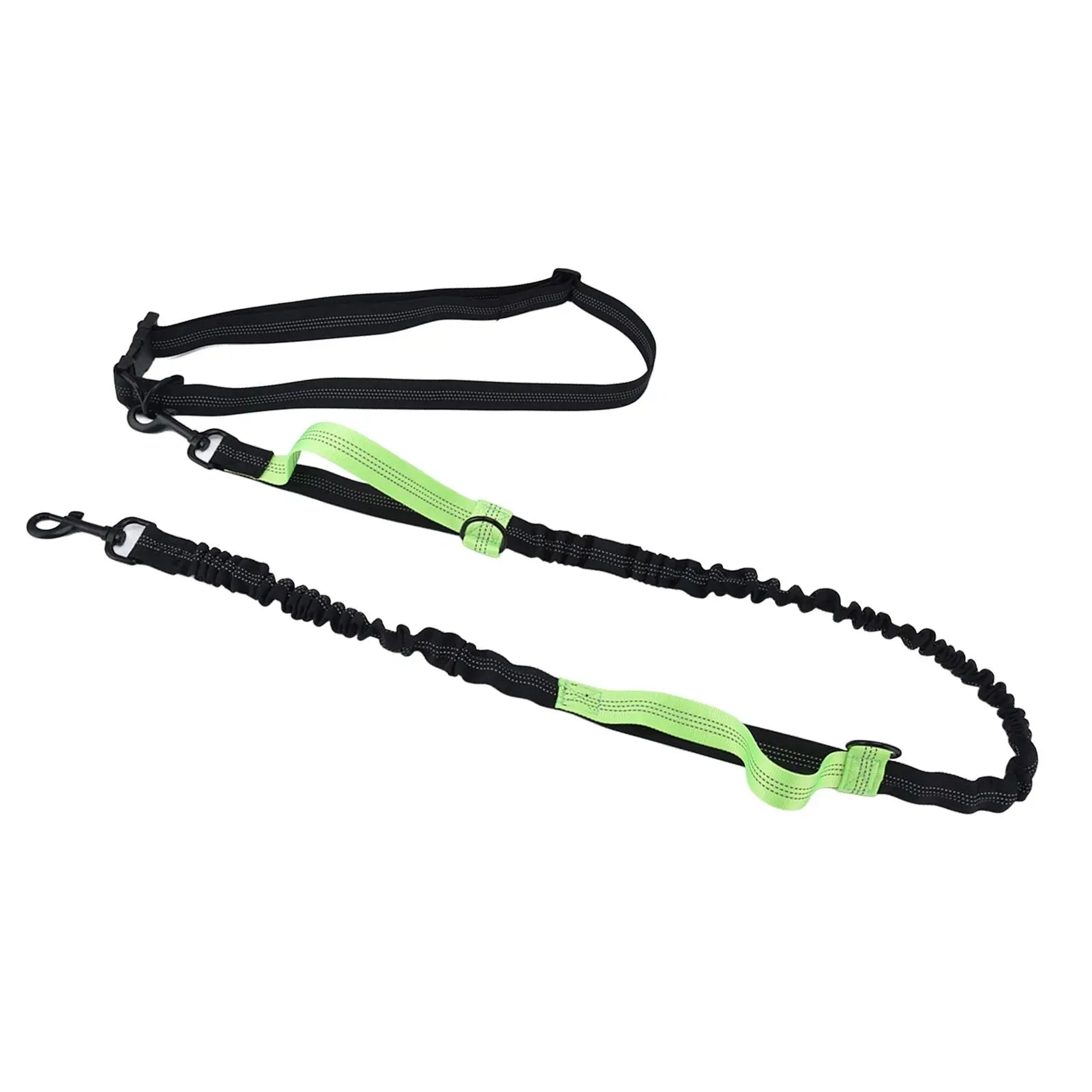 Pet Leash Reflective Retractable Portable Adjustable Dog Traction Rope for Pets Dogs Green Wholesale Hub