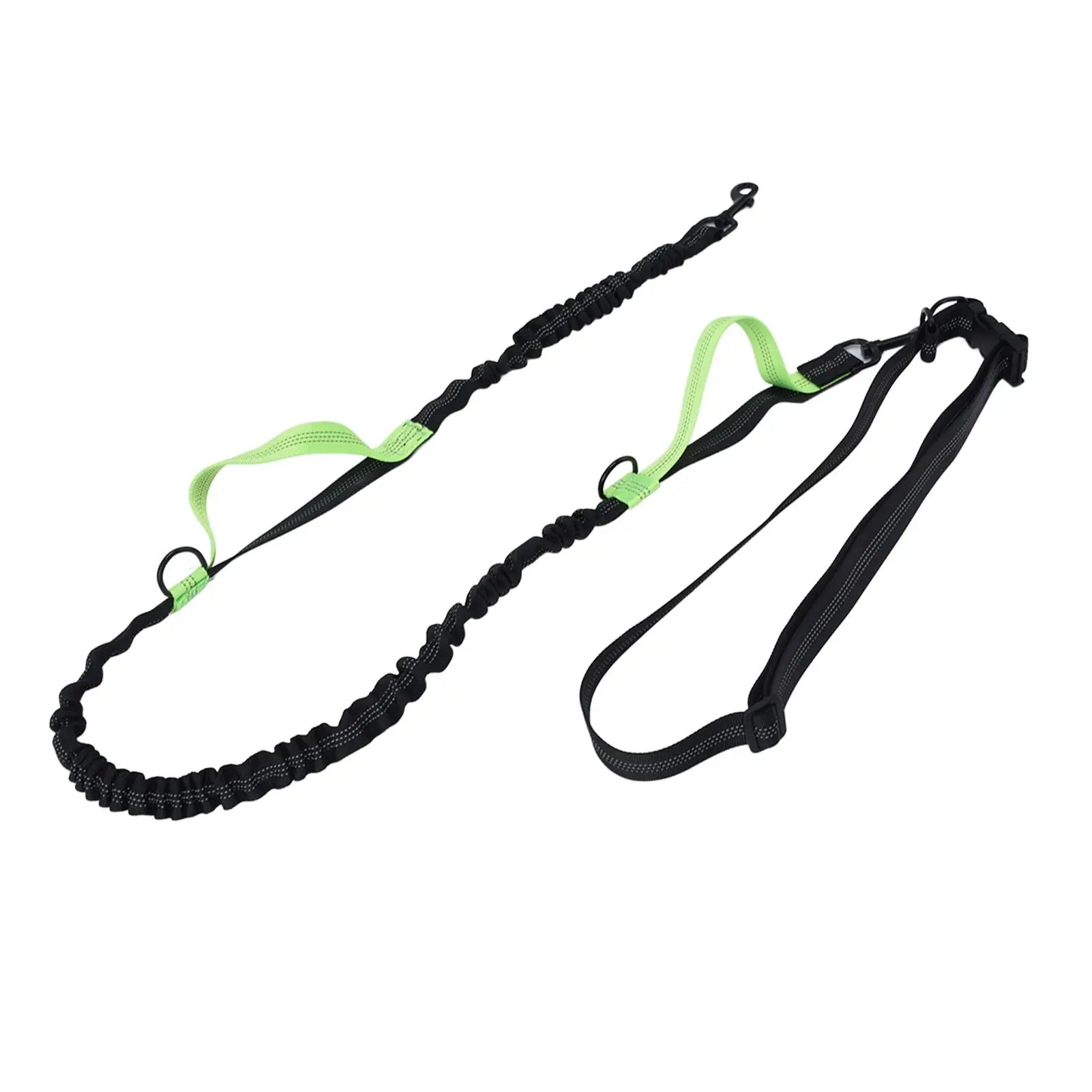 Pet Leash Reflective Retractable Portable Adjustable Dog Traction Rope for Pets Dogs Green Wholesale Hub