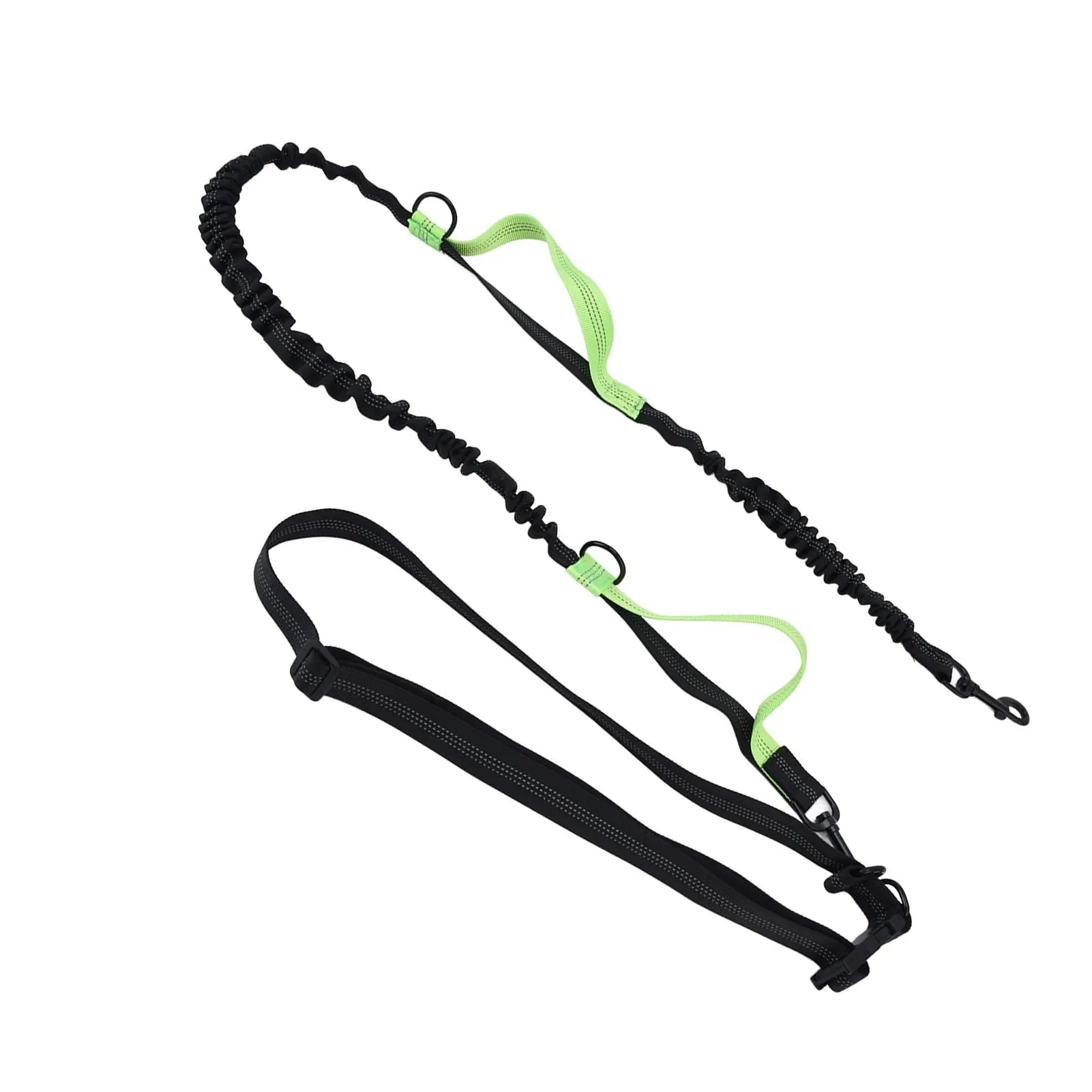Pet Leash Reflective Retractable Portable Adjustable Dog Traction Rope for Pets Dogs Green Wholesale Hub