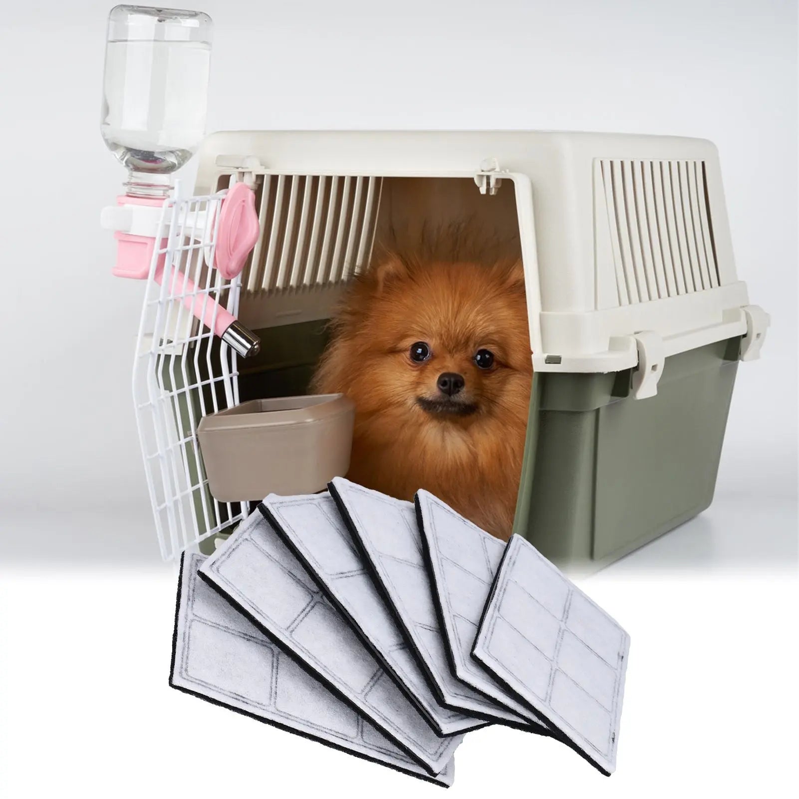 12 Pcs Pet Fountain Replacement Filters Cat Dog Water Fountain Filters Fit for Drinkwell Wholesale Hub