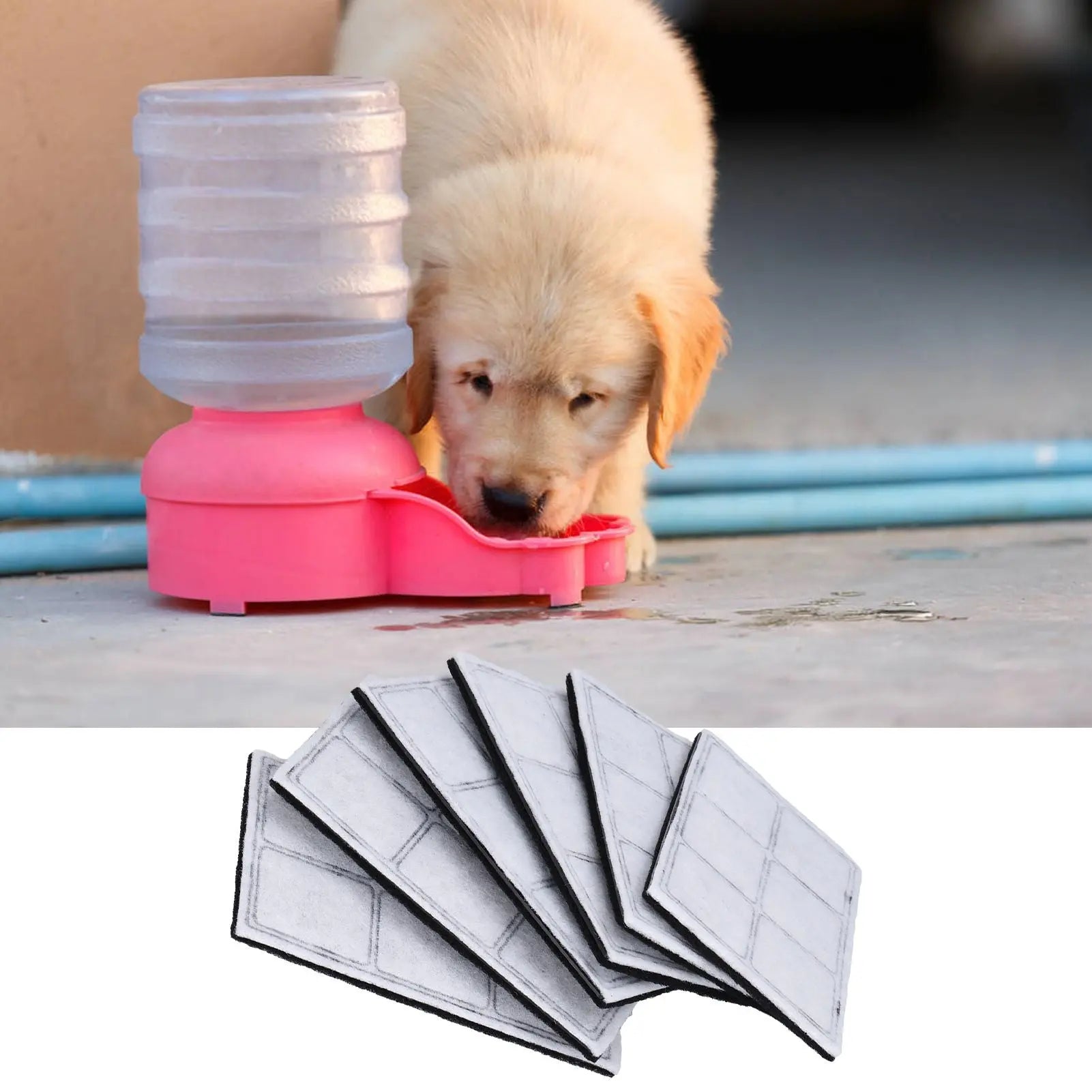 12 Pcs Pet Fountain Replacement Filters Cat Dog Water Fountain Filters Fit for Drinkwell Wholesale Hub