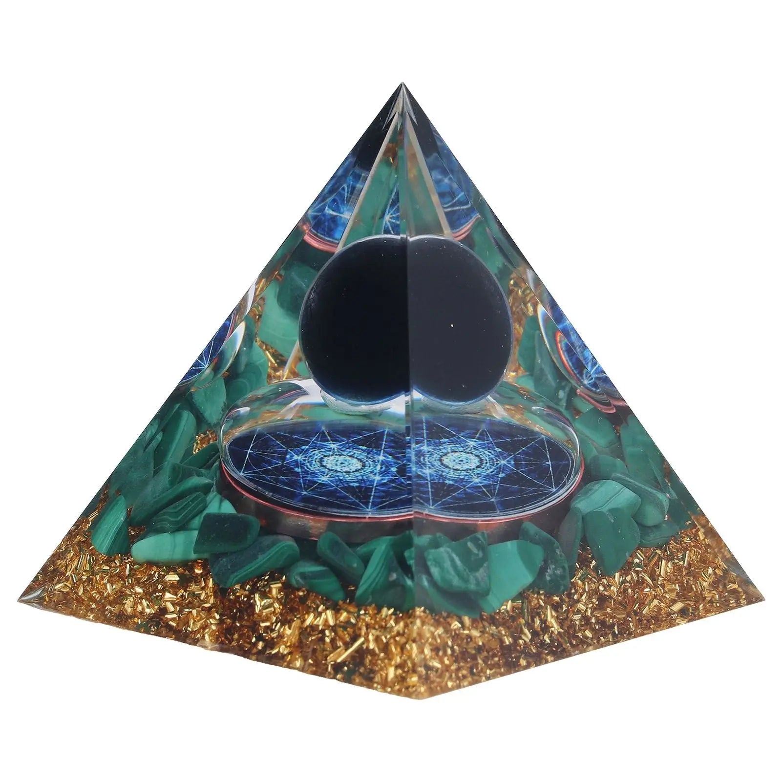 Orgone Pyramid Exquisite Healing Energized Gemstones Pyramids for Home Offices Bedroom Wholesale Hub