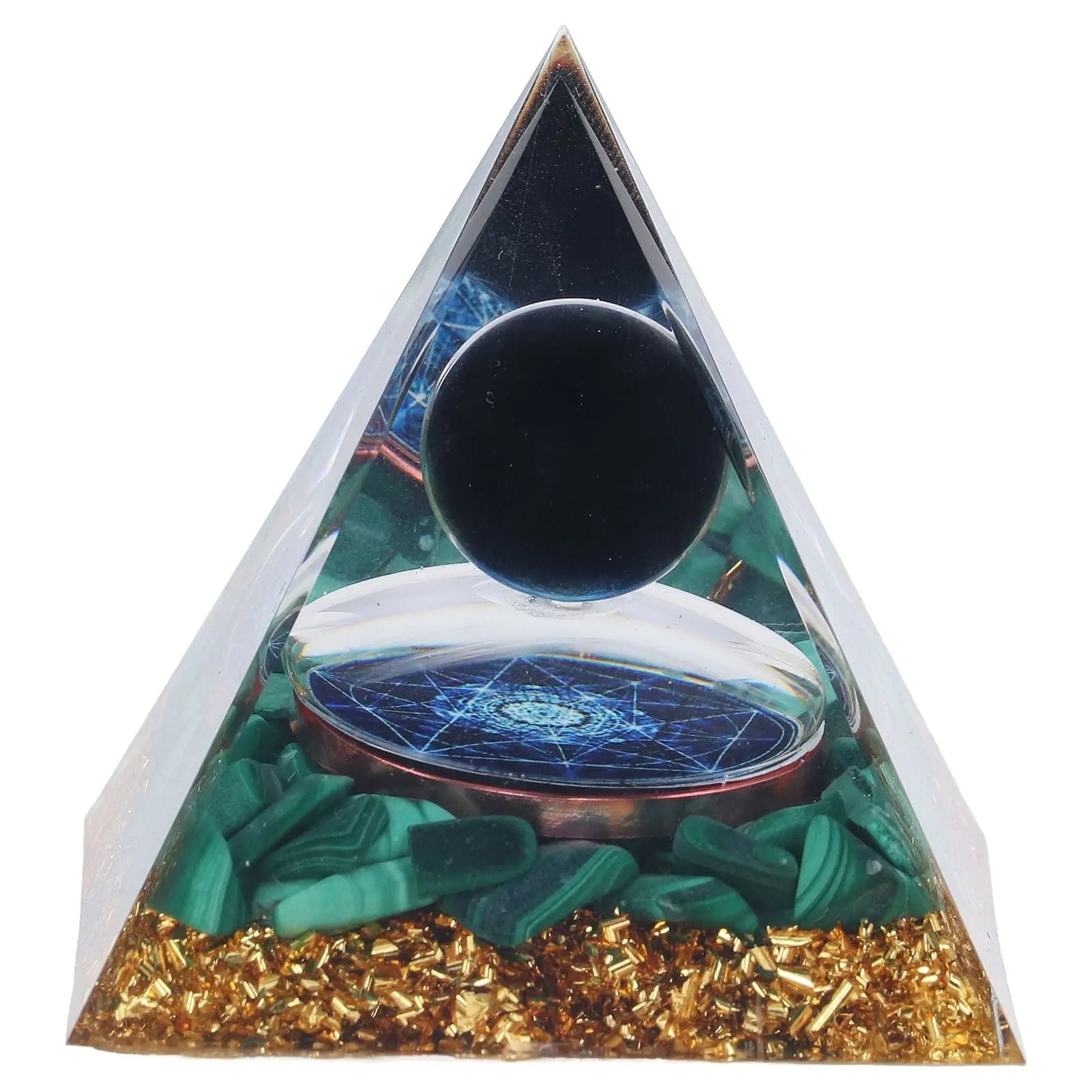 Orgone Pyramid Exquisite Healing Energized Gemstones Pyramids for Home Offices Bedroom Wholesale Hub