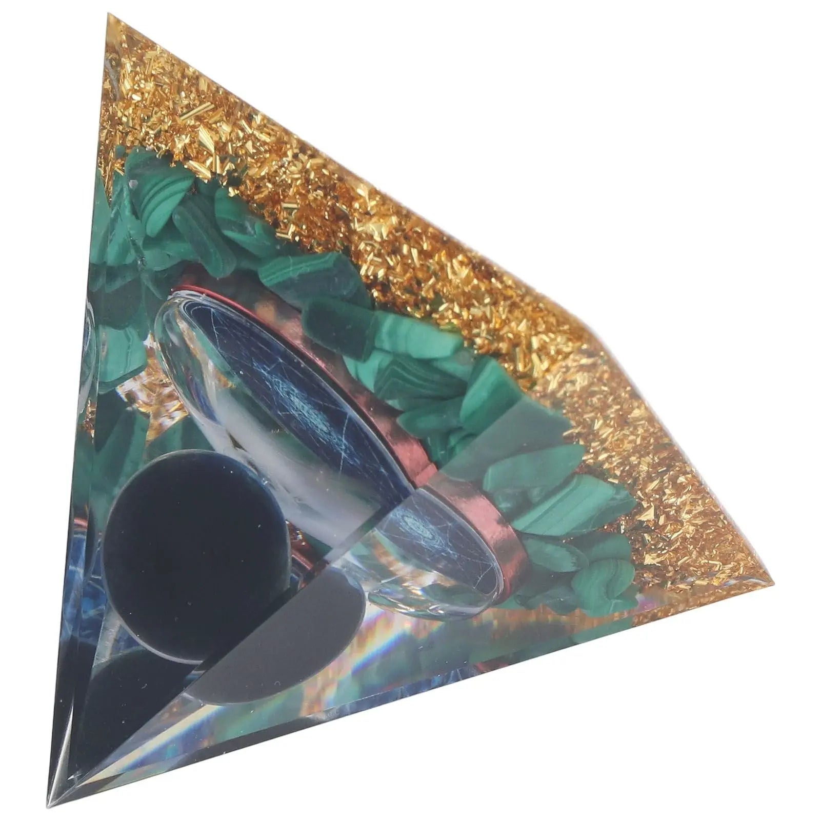 Orgone Pyramid Exquisite Healing Energized Gemstones Pyramids for Home Offices Bedroom Wholesale Hub