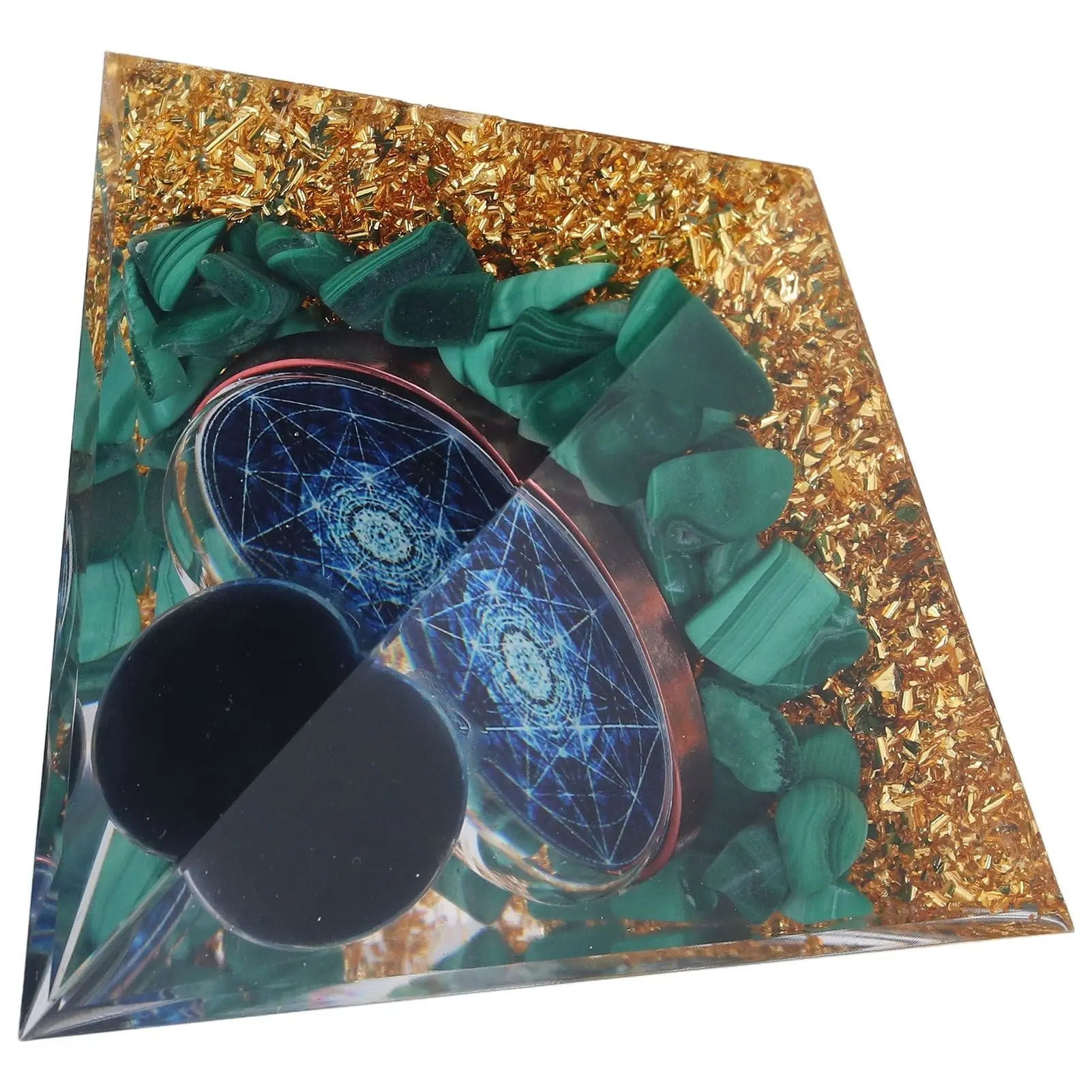Orgone Pyramid Exquisite Healing Energized Gemstones Pyramids for Home Offices Bedroom Wholesale Hub