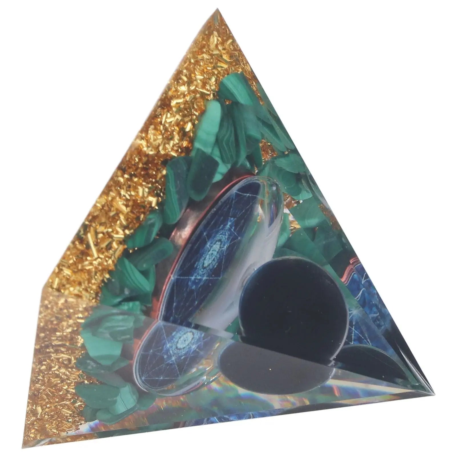 Orgone Pyramid Exquisite Healing Energized Gemstones Pyramids for Home Offices Bedroom Wholesale Hub