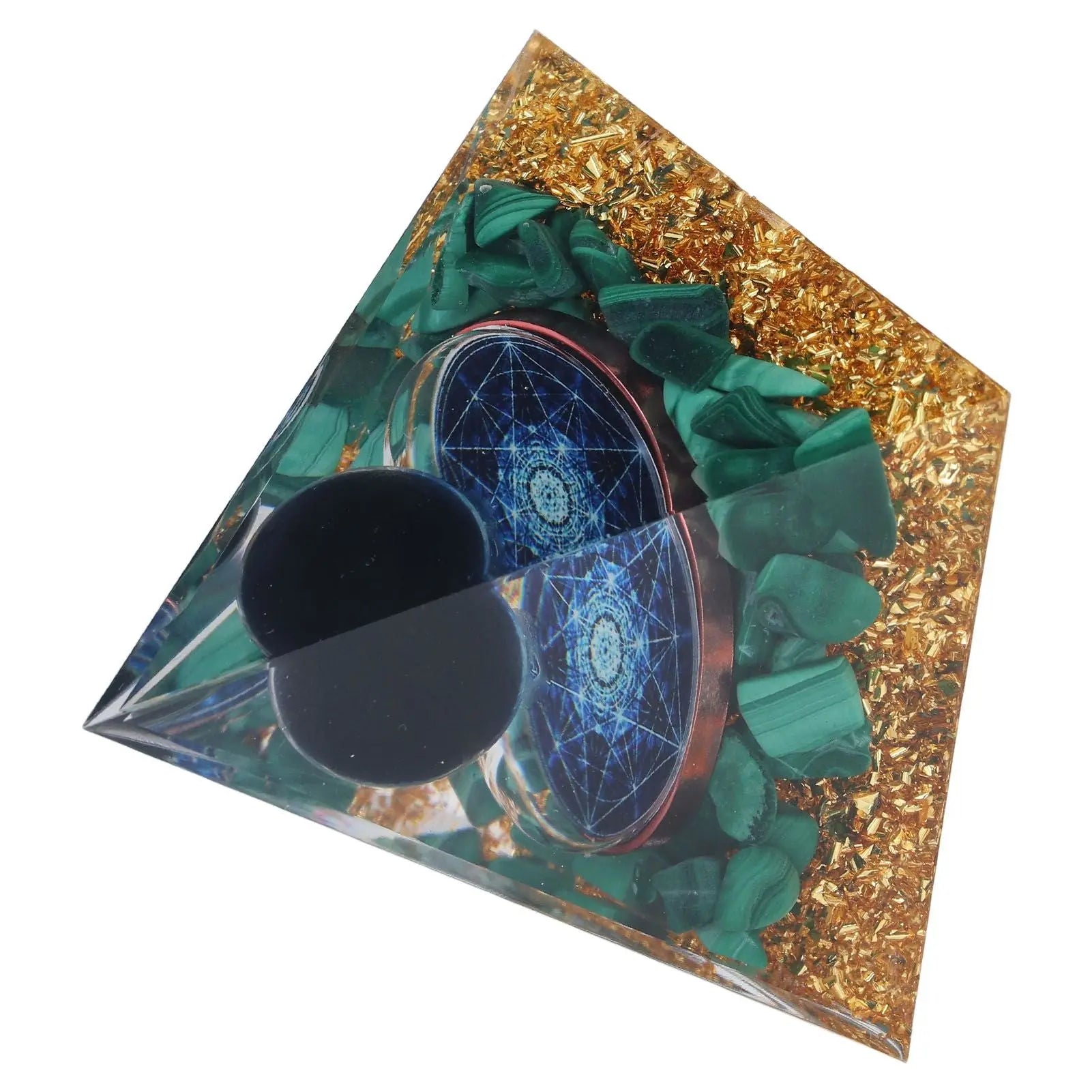 Orgone Pyramid Exquisite Healing Energized Gemstones Pyramids for Home Offices Bedroom Wholesale Hub