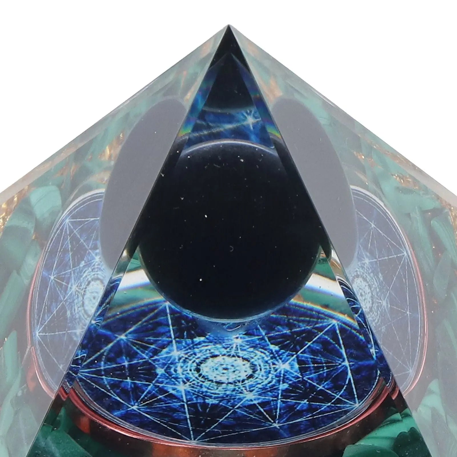Orgone Pyramid Exquisite Healing Energized Gemstones Pyramids for Home Offices Bedroom Wholesale Hub