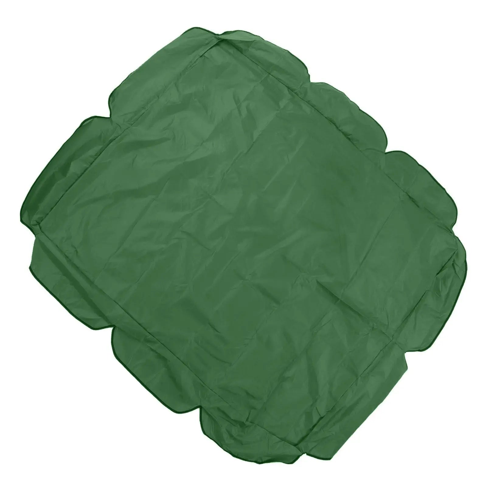 Swing Canopy 210D Silver Coated Oxford Waterproof UV Proof for Outdoor Patio Yard Chair 142x120x18cm Dark Green Wholesale Hub
