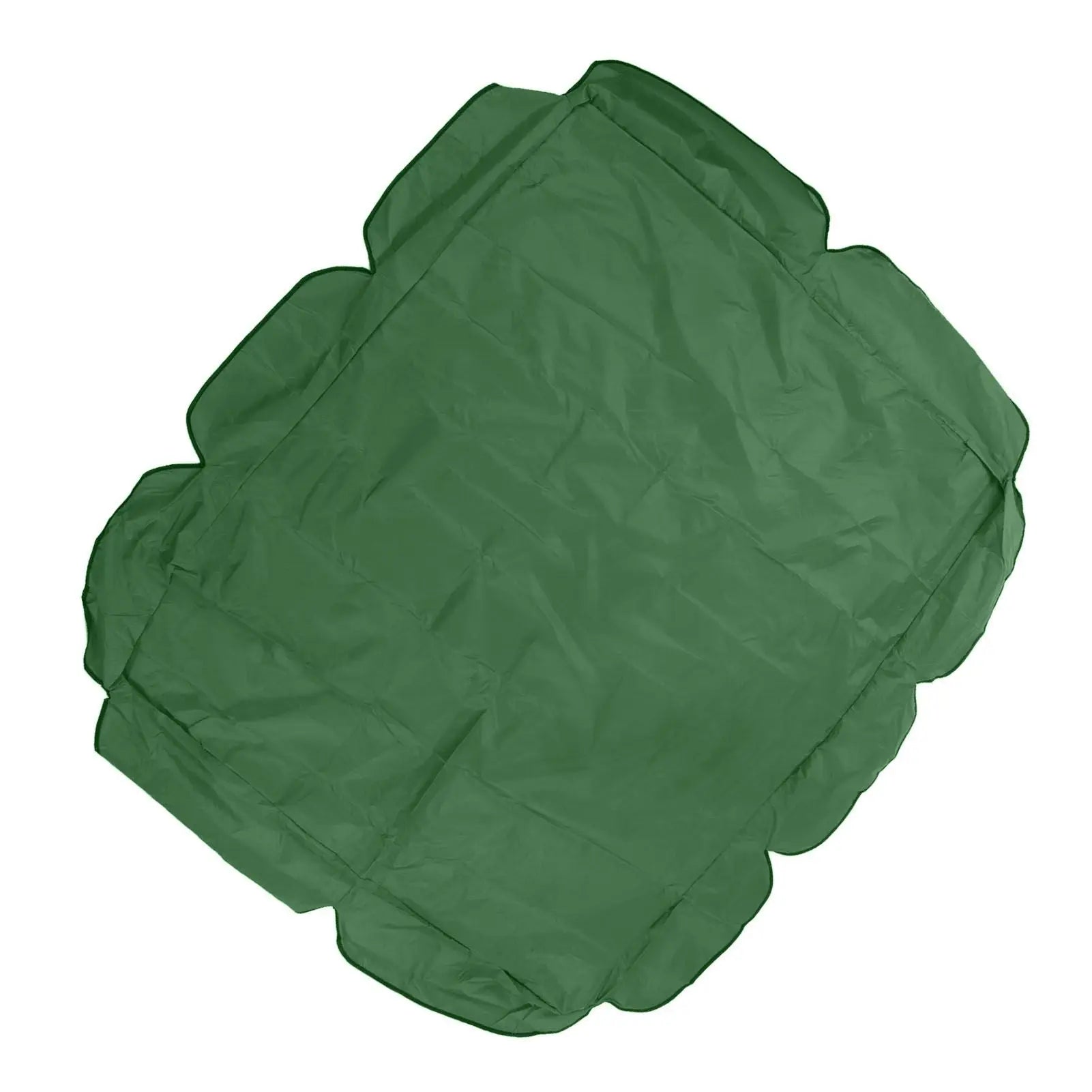 Swing Canopy 210D Silver Coated Oxford Waterproof UV Proof for Outdoor Patio Yard Chair 142x120x18cm Dark Green Wholesale Hub