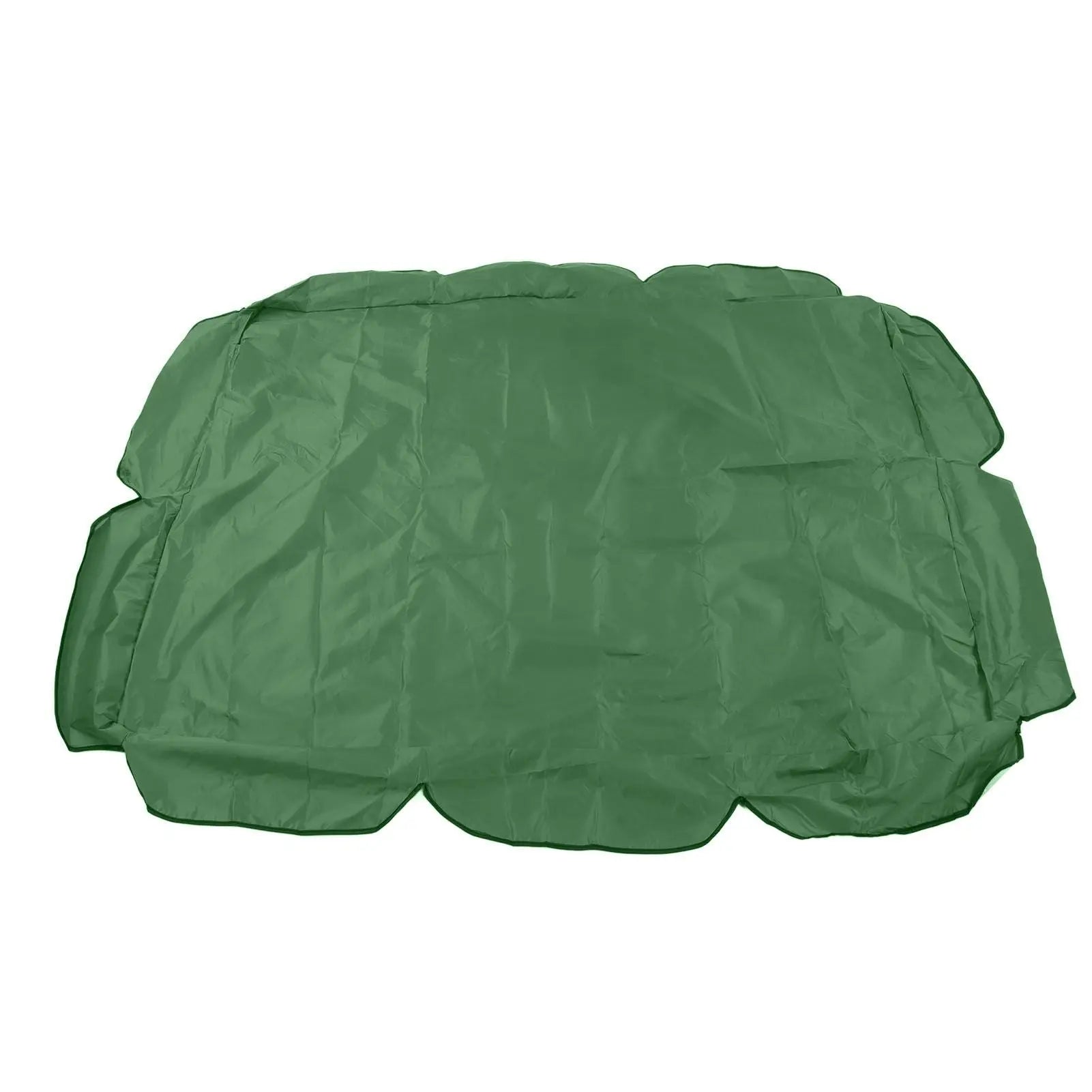 Swing Canopy 210D Silver Coated Oxford Waterproof UV Proof for Outdoor Patio Yard Chair 142x120x18cm Dark Green Wholesale Hub