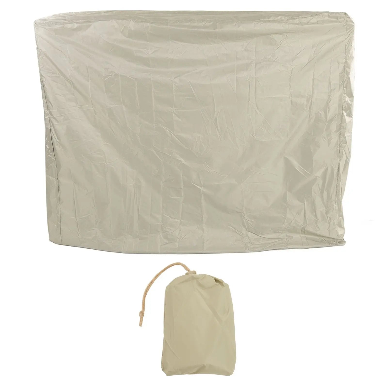 Ping Pong Table Dust Cover 190 Silver Coating Waterproof Table Tennis Cover for Outdoor Courtyard Drawstring Style 155x75x144cm / 61.0x29.5x56.7in Beige Wholesale Hub