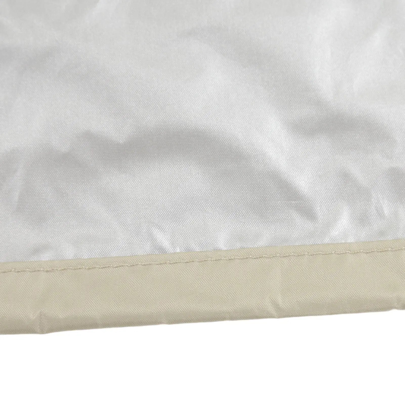 Ping Pong Table Dust Cover 190 Silver Coating Waterproof Table Tennis Cover for Outdoor Courtyard Drawstring Style 155x75x144cm / 61.0x29.5x56.7in Beige Wholesale Hub