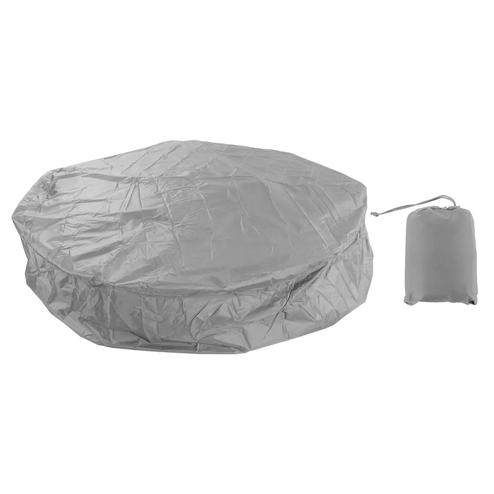 Outdoor Furniture Dust Covers Round Bathtub Cover 190 Silver Polyester Taffeta Hot Tub Waterproof Cover 210x30cm Grey Wholesale Hub