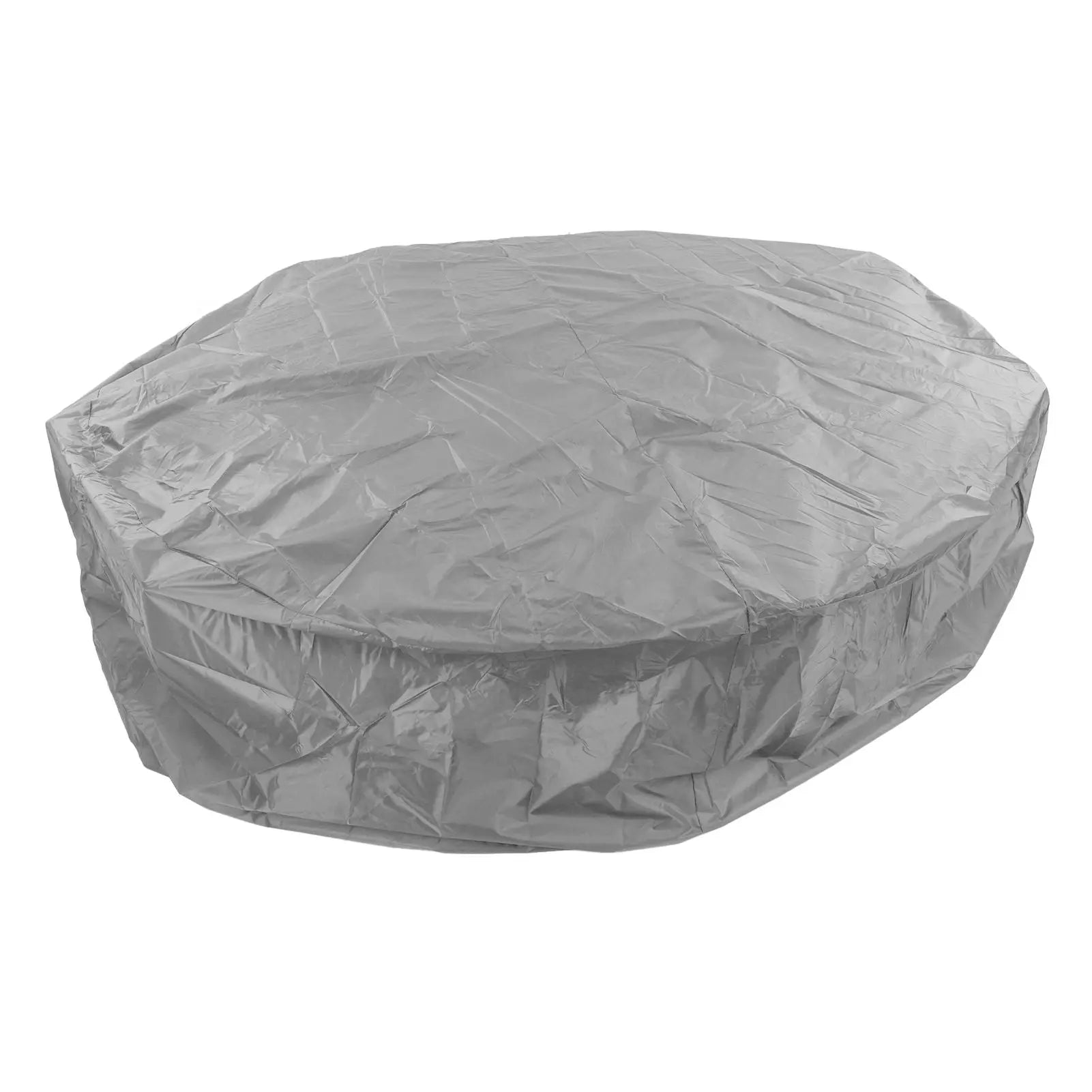 Outdoor Furniture Dust Covers Round Bathtub Cover 190 Silver Polyester Taffeta Hot Tub Waterproof Cover 210x30cm Grey Wholesale Hub