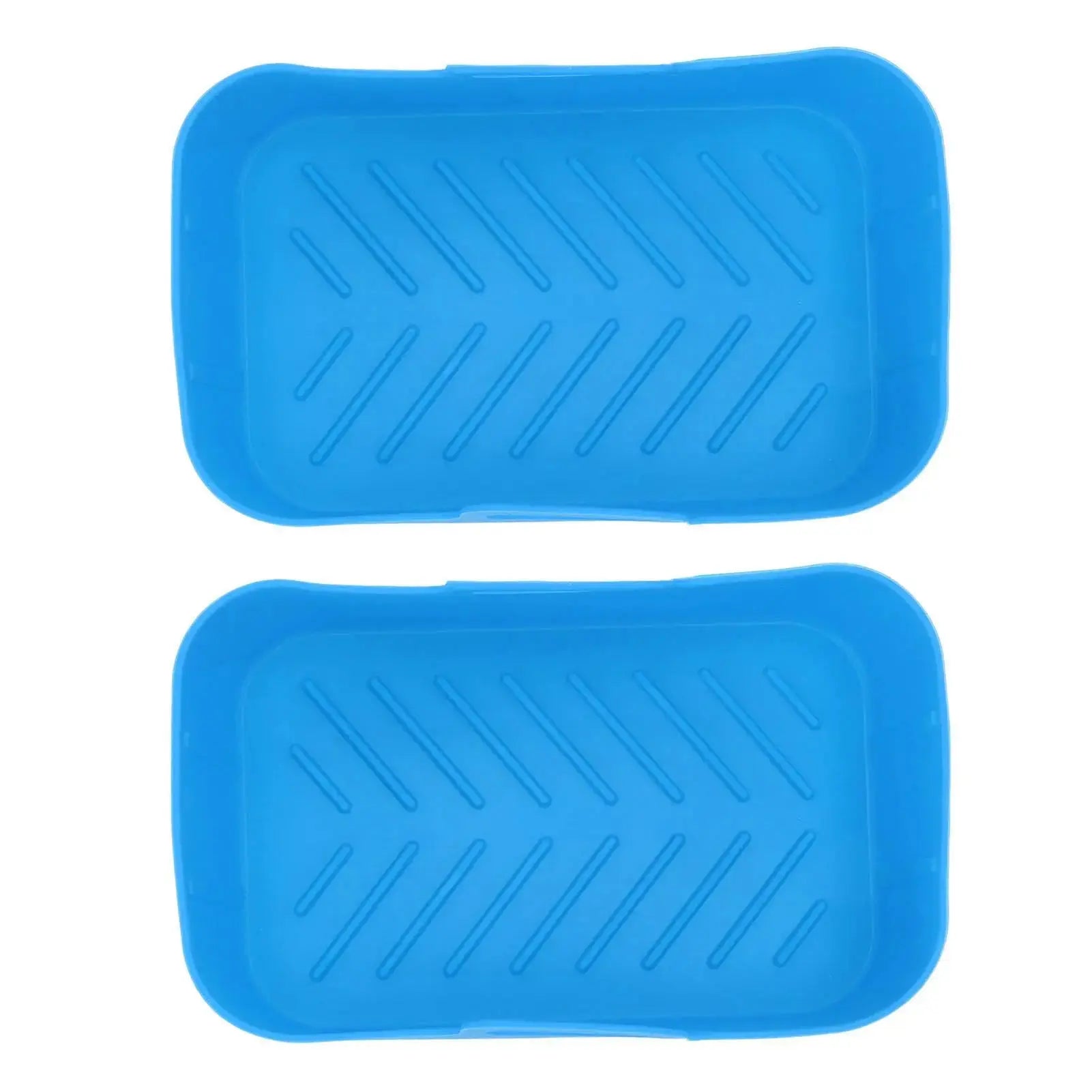 2pcs Fryer Silicone Basket Nonstick High Temperature Resistanc Fryer Liner with Brush for Ninja DZ201 Foodi 8QT Blue Wholesale Hub
