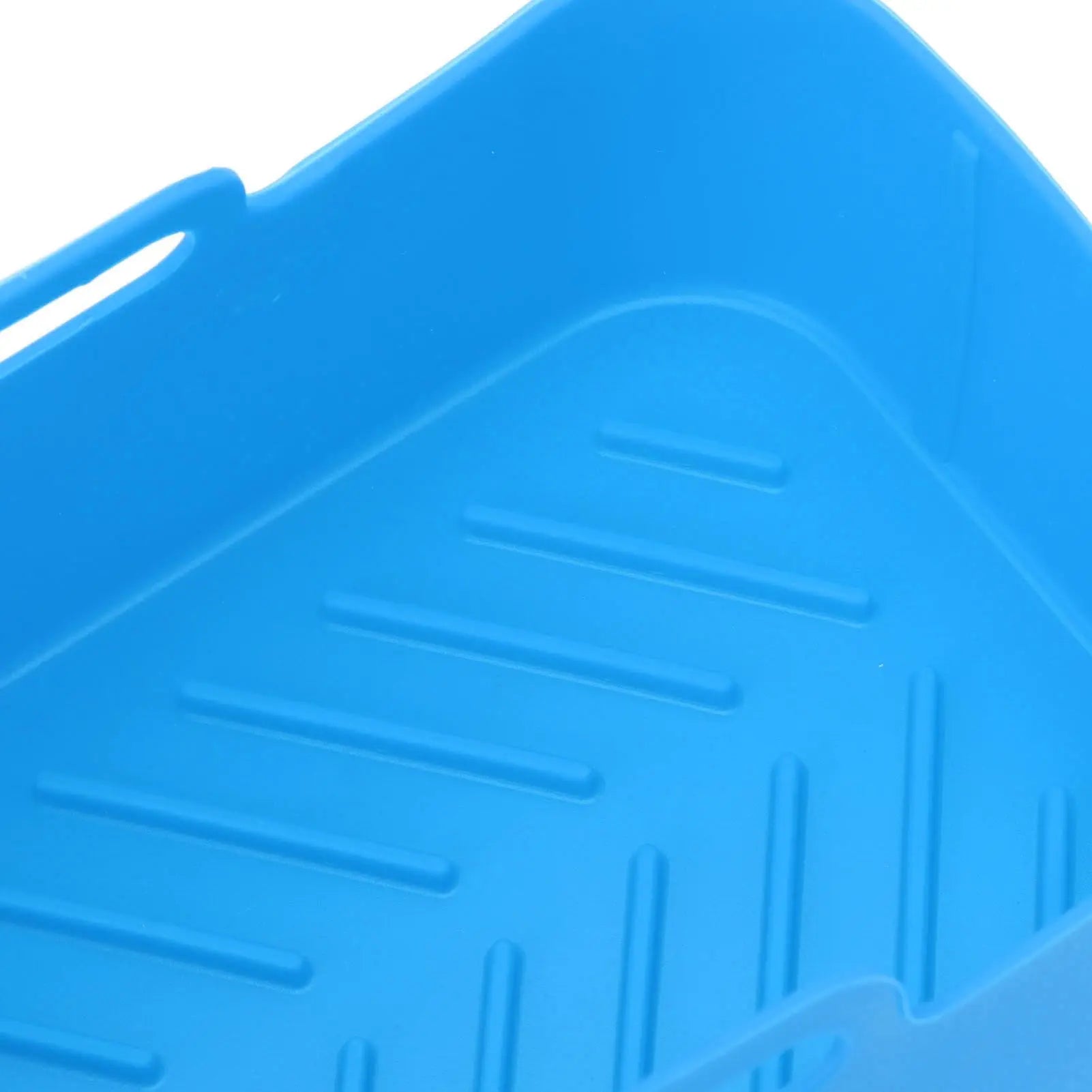 2pcs Fryer Silicone Basket Nonstick High Temperature Resistanc Fryer Liner with Brush for Ninja DZ201 Foodi 8QT Blue Wholesale Hub