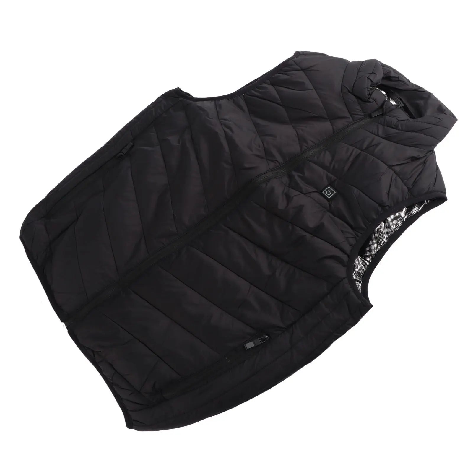 Heated Jacket Unisex 3 Gears Four Zones Heating Polyester Fiber Electric Thermal Vest for Outdoor Winter XL Wholesale Hub