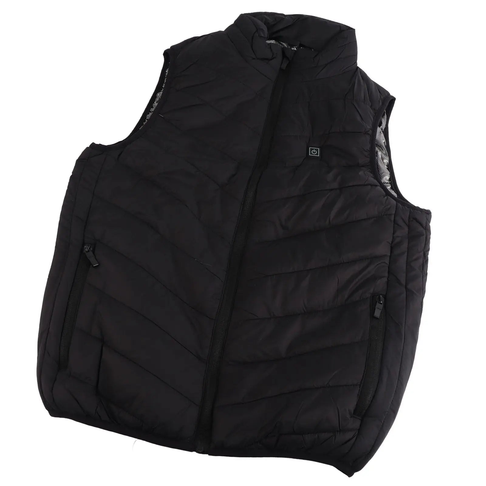 Heated Jacket Unisex 3 Gears Four Zones Heating Polyester Fiber Electric Thermal Vest for Outdoor Winter XL Wholesale Hub