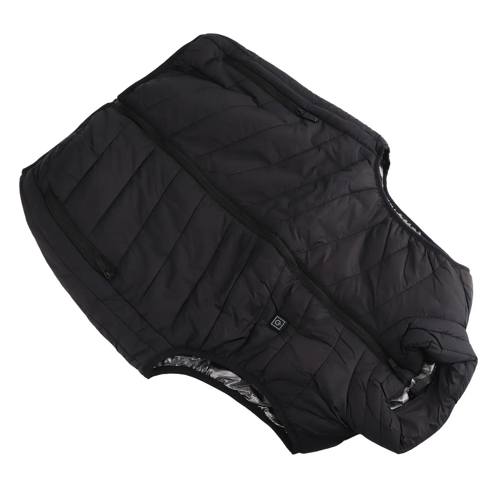 Heated Jacket Unisex 3 Gears Four Zones Heating Polyester Fiber Electric Thermal Vest for Outdoor Winter XL Wholesale Hub