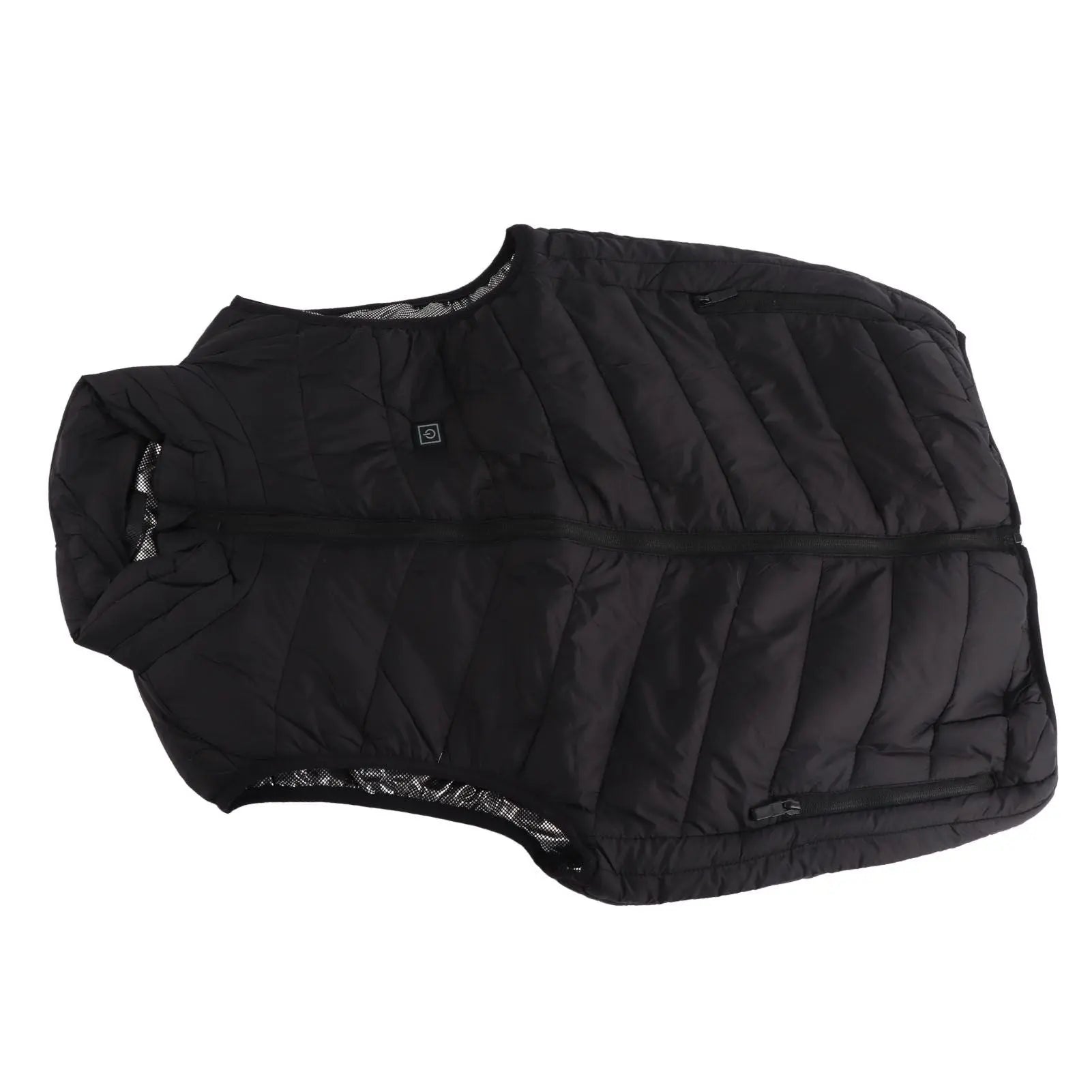 Heated Jacket Unisex 3 Gears Four Zones Heating Polyester Fiber Electric Thermal Vest for Outdoor Winter XL Wholesale Hub