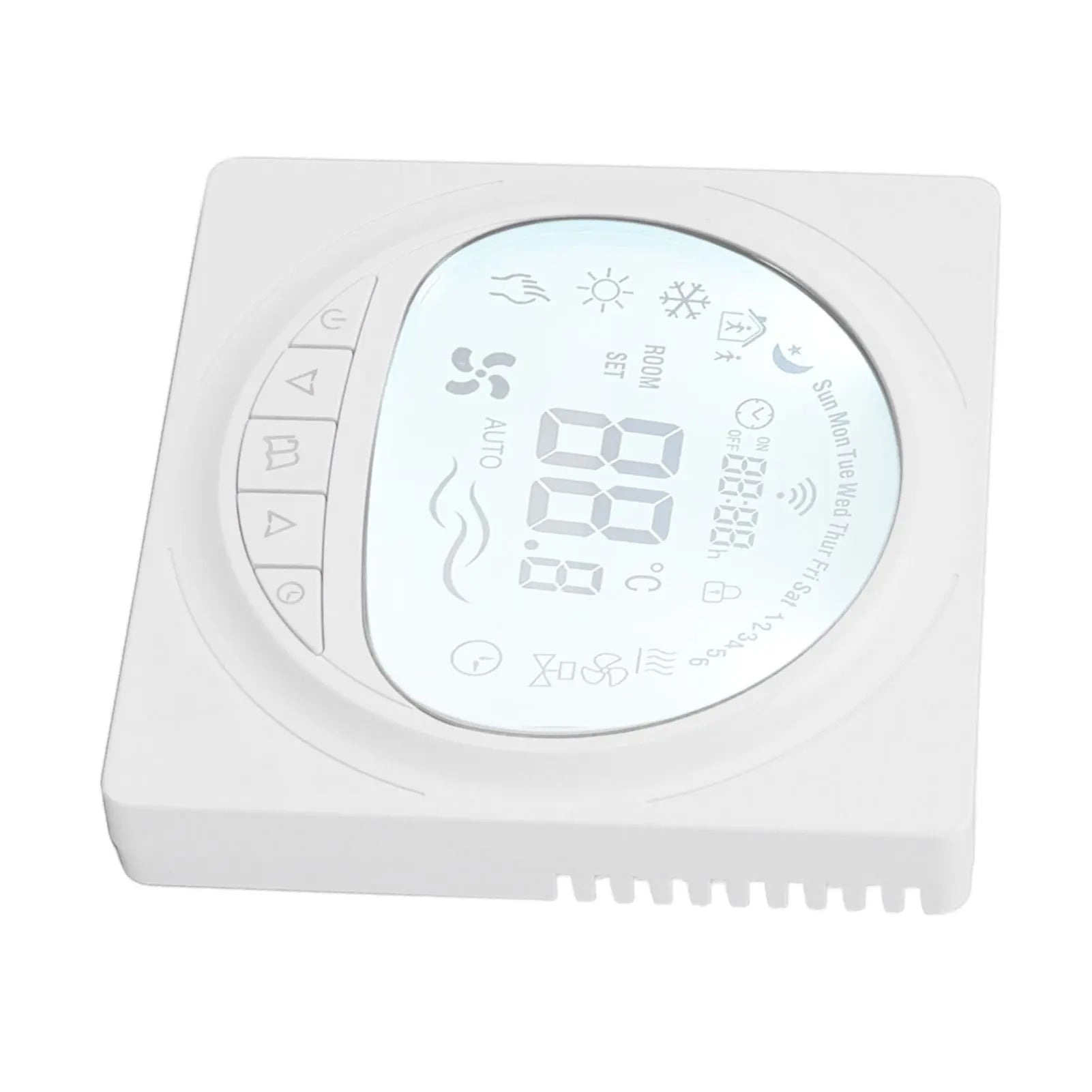 Floor Heating Thermostat Programmable Large LCD Display Plumbing Temperature Controller with 485 Communication 220V Wholesale Hub