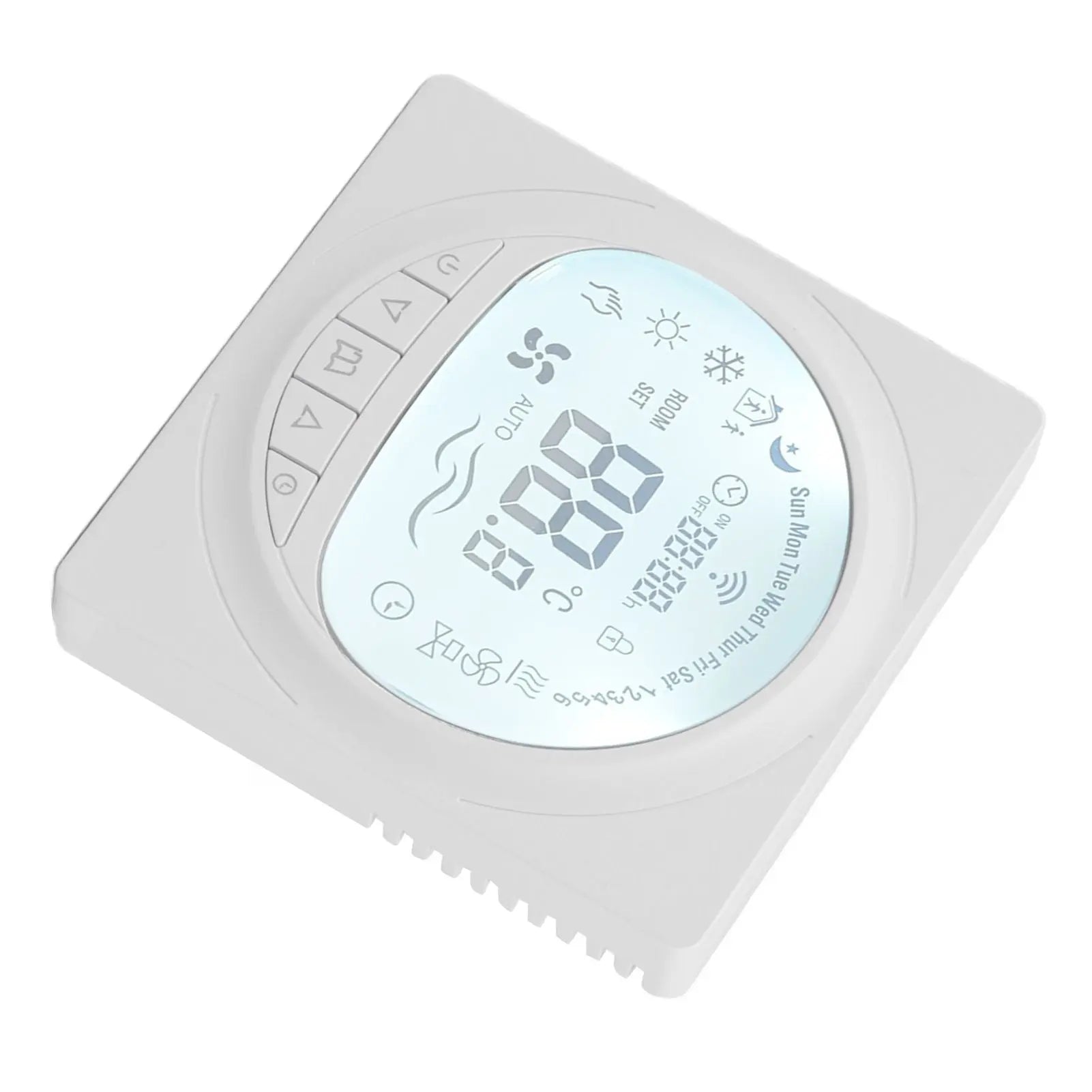 Floor Heating Thermostat Programmable Large LCD Display Plumbing Temperature Controller with 485 Communication 220V Wholesale Hub