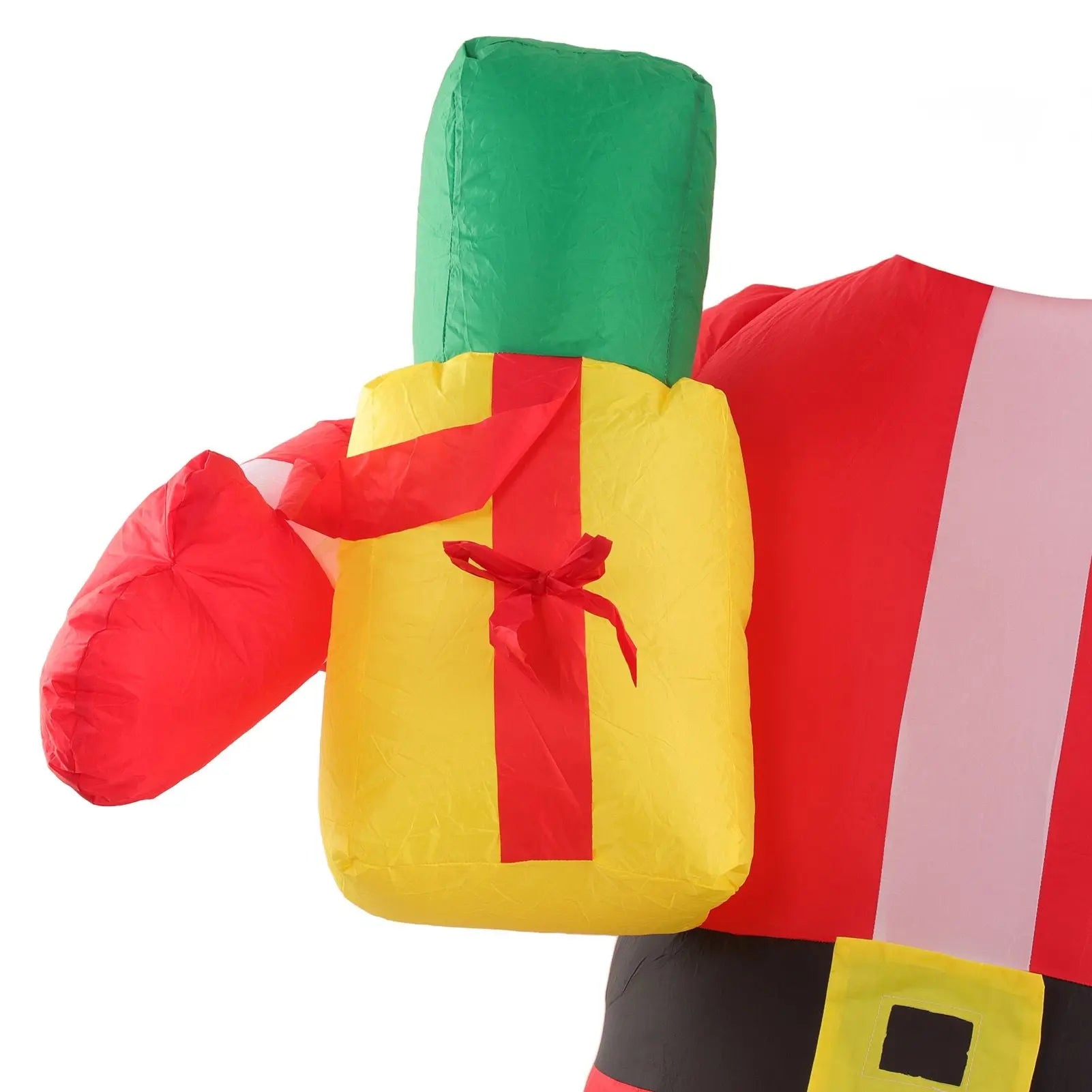 Inflatable Christmas Old Man Model with Gift Bag in Hand LED Growing Inflatable Christmas Man for Outdoor Garden Yard AU 100‑240V Wholesale Hub