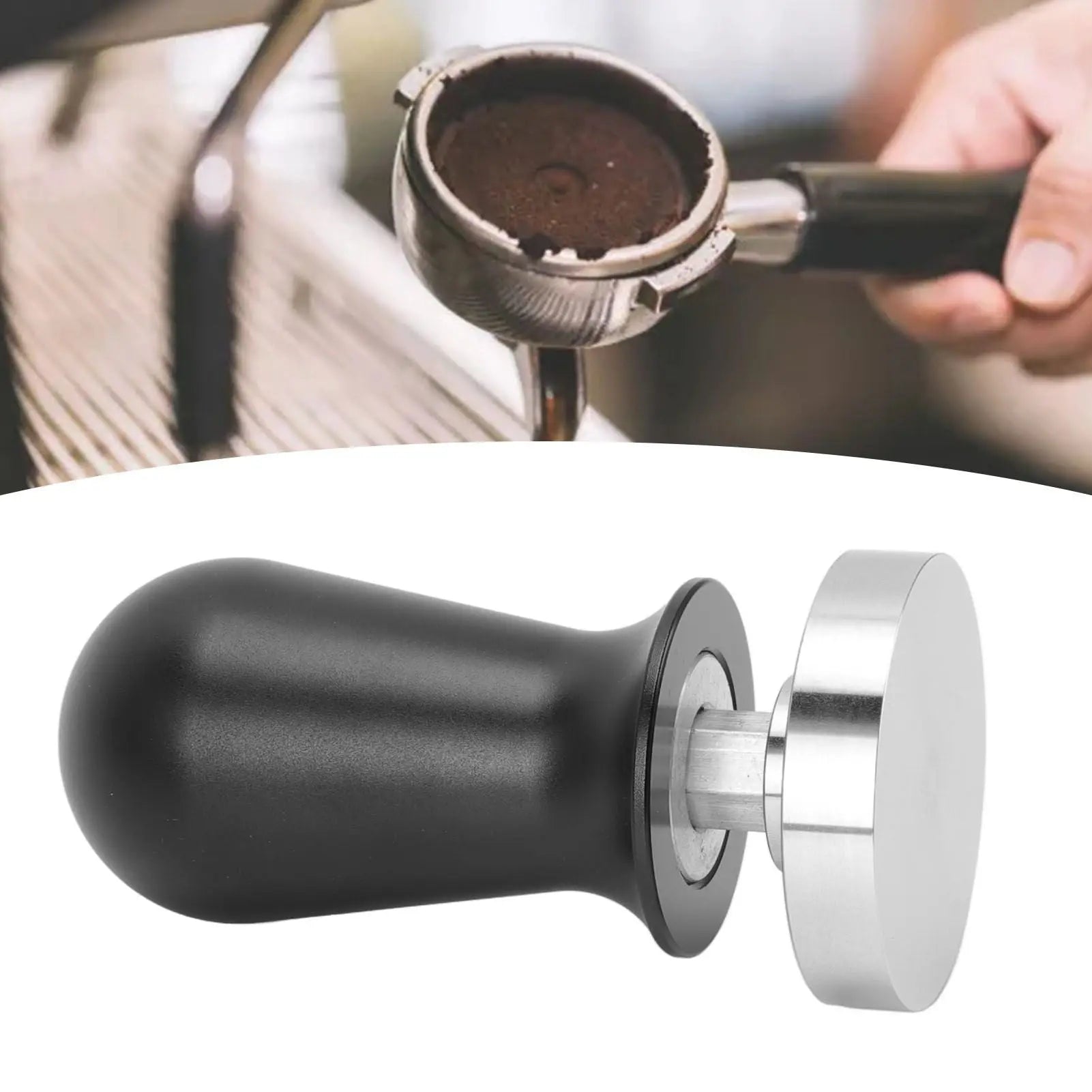 Coffee Tamper Stainless Steel 30lb Constant Pressure Built in Spring Removable Coffee Powder Tamper Tool 51mm/2.01in Wholesale Hub