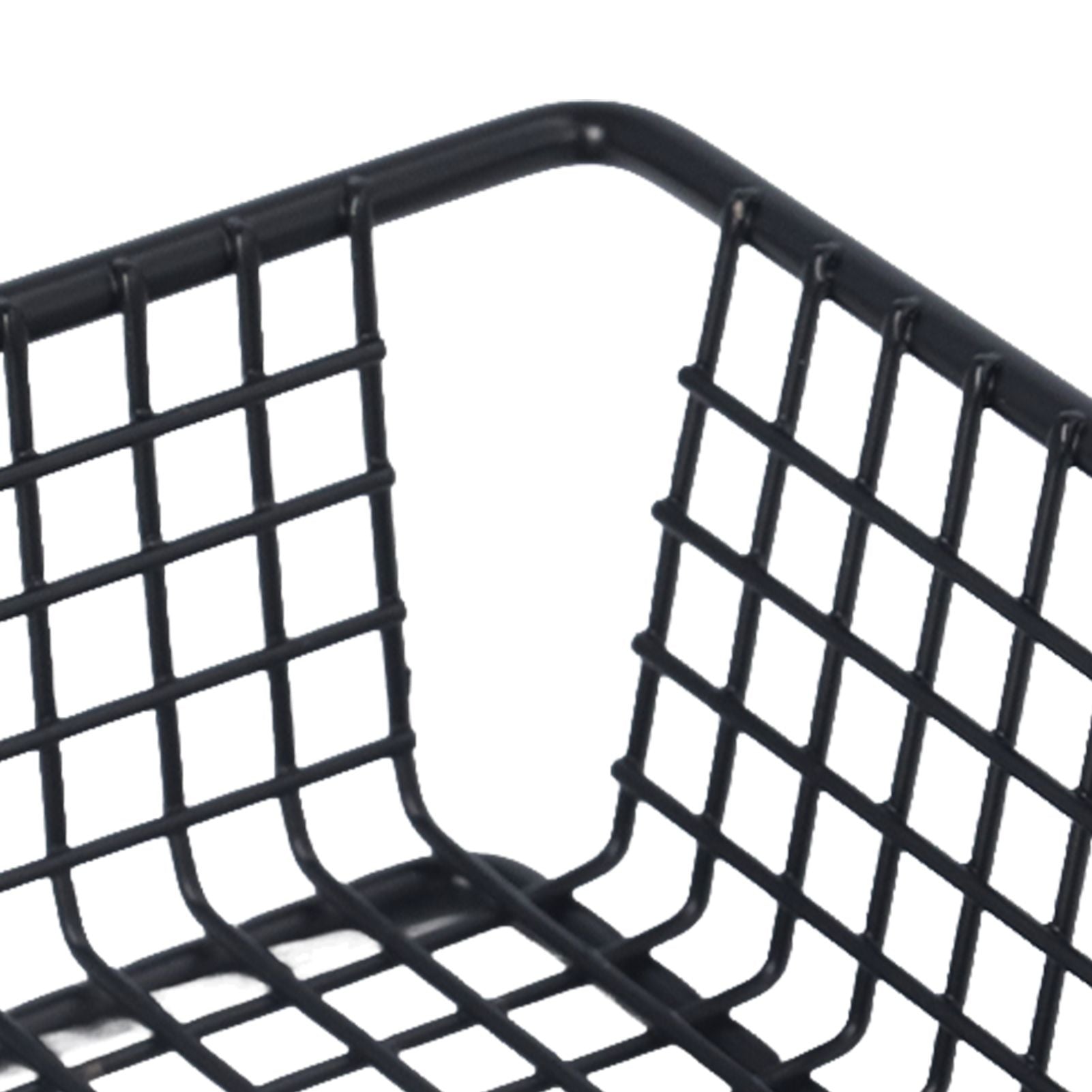 Fryer Basket Food Grade Stainless Steel French Fry Holder Frying Strainer with Handle for Restaurant Home Short Rectangle Wholesale Hub