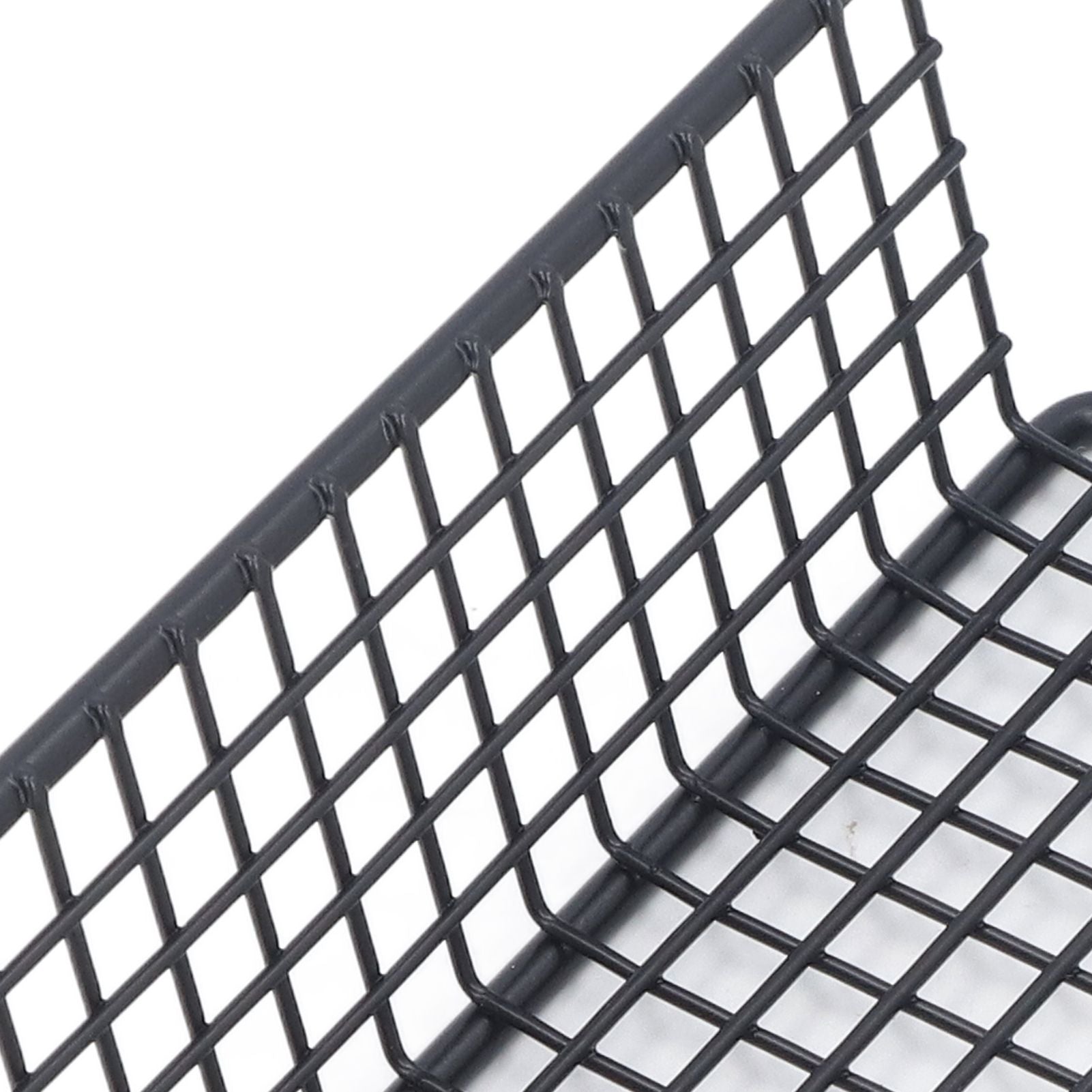 Fryer Basket Food Grade Stainless Steel French Fry Holder Frying Strainer with Handle for Restaurant Home Short Rectangle Wholesale Hub