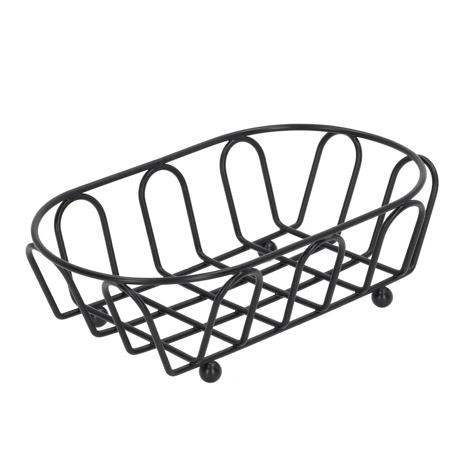Stainless Steel French Fry Holder Food Grade Safe Fashionable Fries Basket for Snacks Baked Food Wholesale Hub