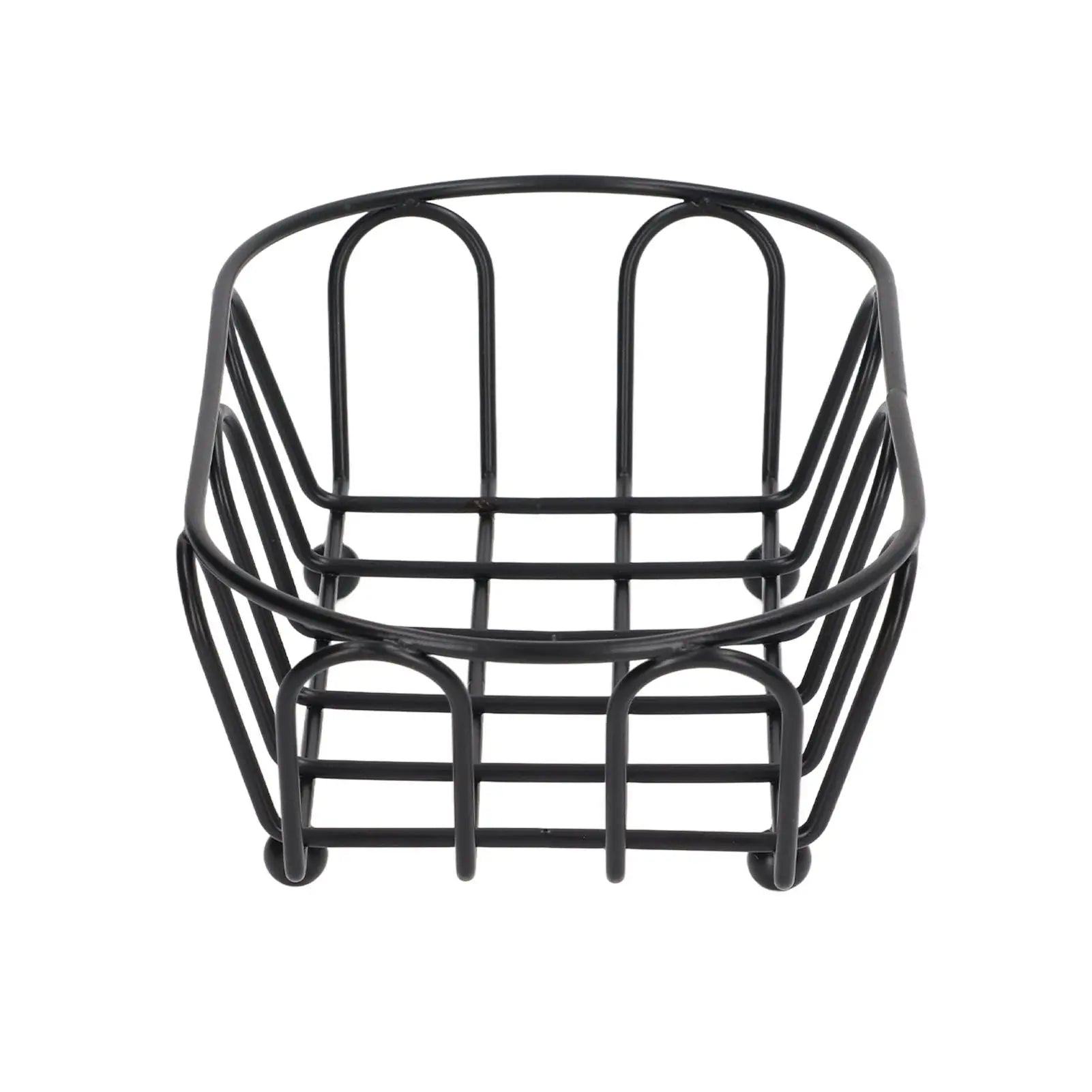 Stainless Steel French Fry Holder Food Grade Safe Fashionable Fries Basket for Snacks Baked Food Wholesale Hub