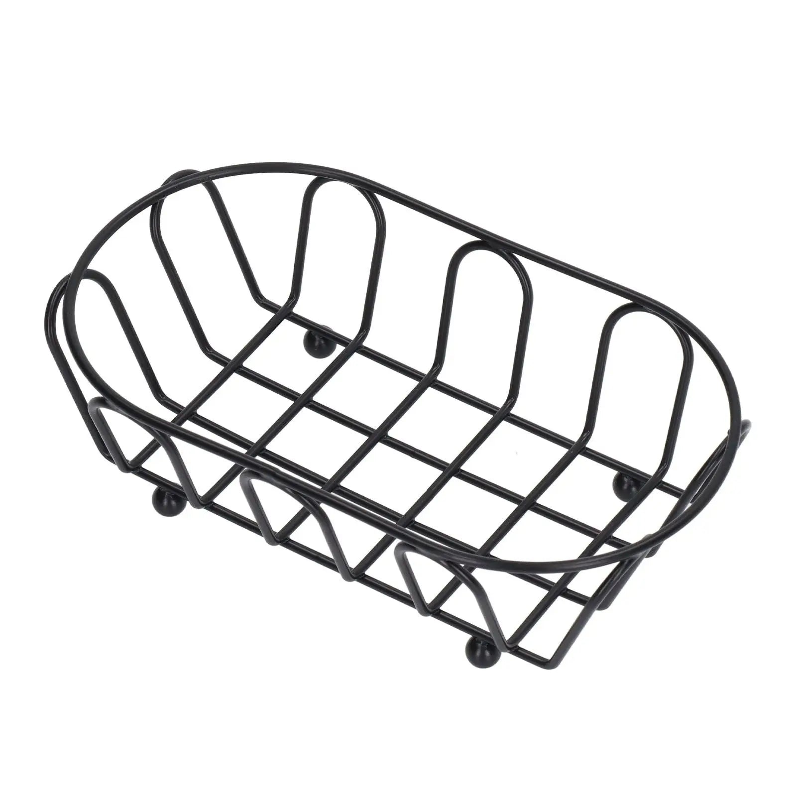 Stainless Steel French Fry Holder Food Grade Safe Fashionable Fries Basket for Snacks Baked Food Wholesale Hub