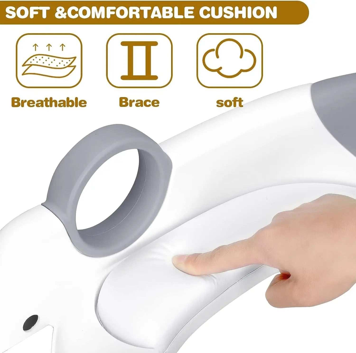 Potty Training Seat Ladder, Kids Boys Girls, Grey Wholesale Hub