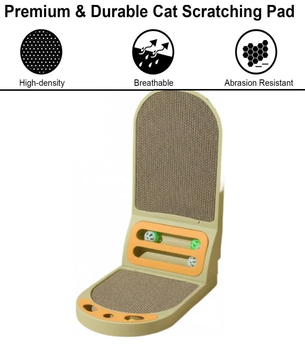 CARLA HOME Vertical Cat Scratching Board with Durable Cardboard for Indoor Cats Wholesale Hub
