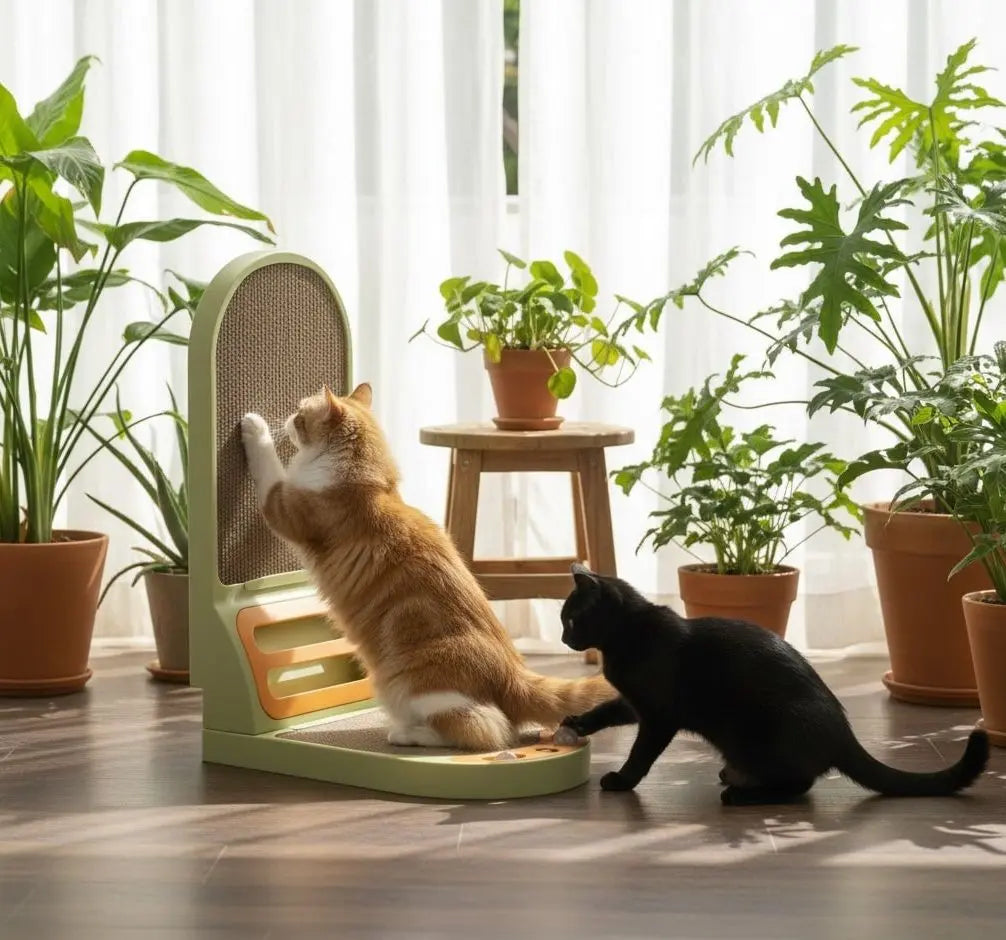 CARLA HOME Vertical Cat Scratching Board with Durable Cardboard for Indoor Cats Wholesale Hub