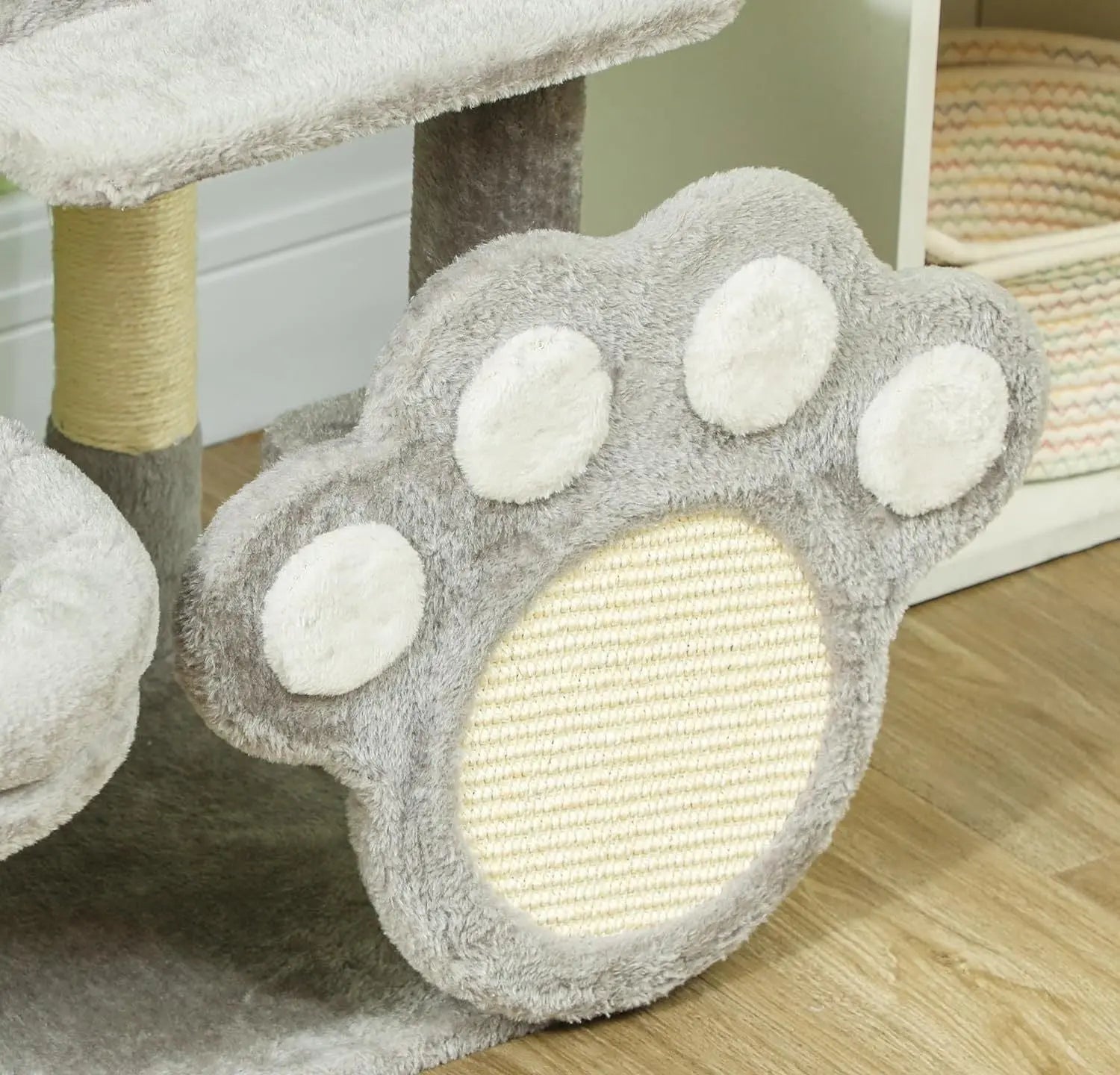 CARLA HOME Large Cat Tree Tower for Indoor Cats with Plush Perch, Cat Condo, Natural Sisal Scratching Posts, Hanging Ball & Paw Scratcher Wholesale Hub