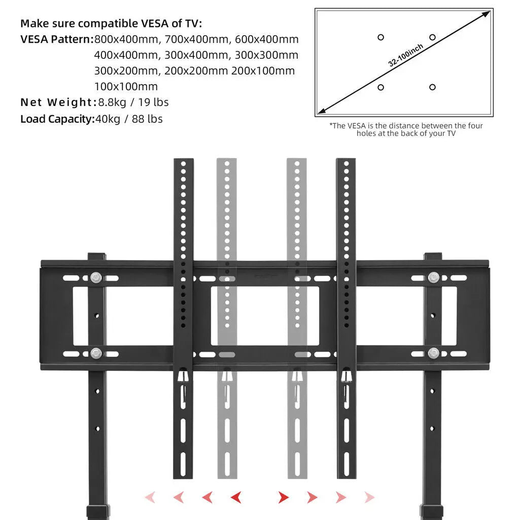 TV Stand Base Mount Bracket Swivel for 32-100 LED LCD Wholesale Hub