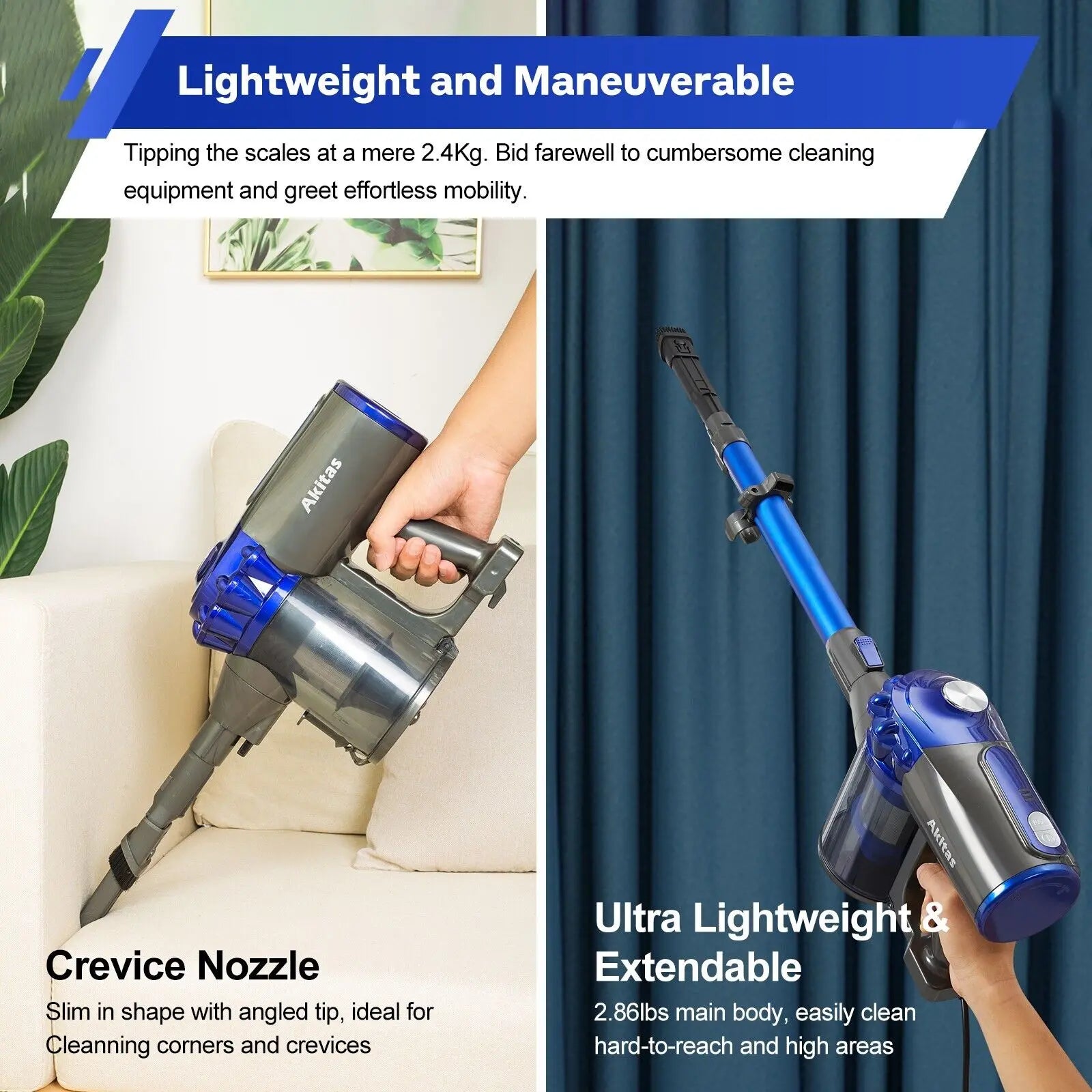 V8 150W Handheld Stick Vacuum Cleaner 40 Min Runtime LED Wholesale Hub