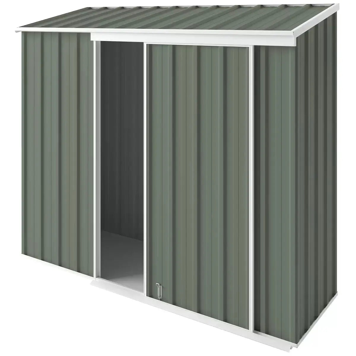 Narrow slider 2.25 x 0.78m mist green Wholesale Hub