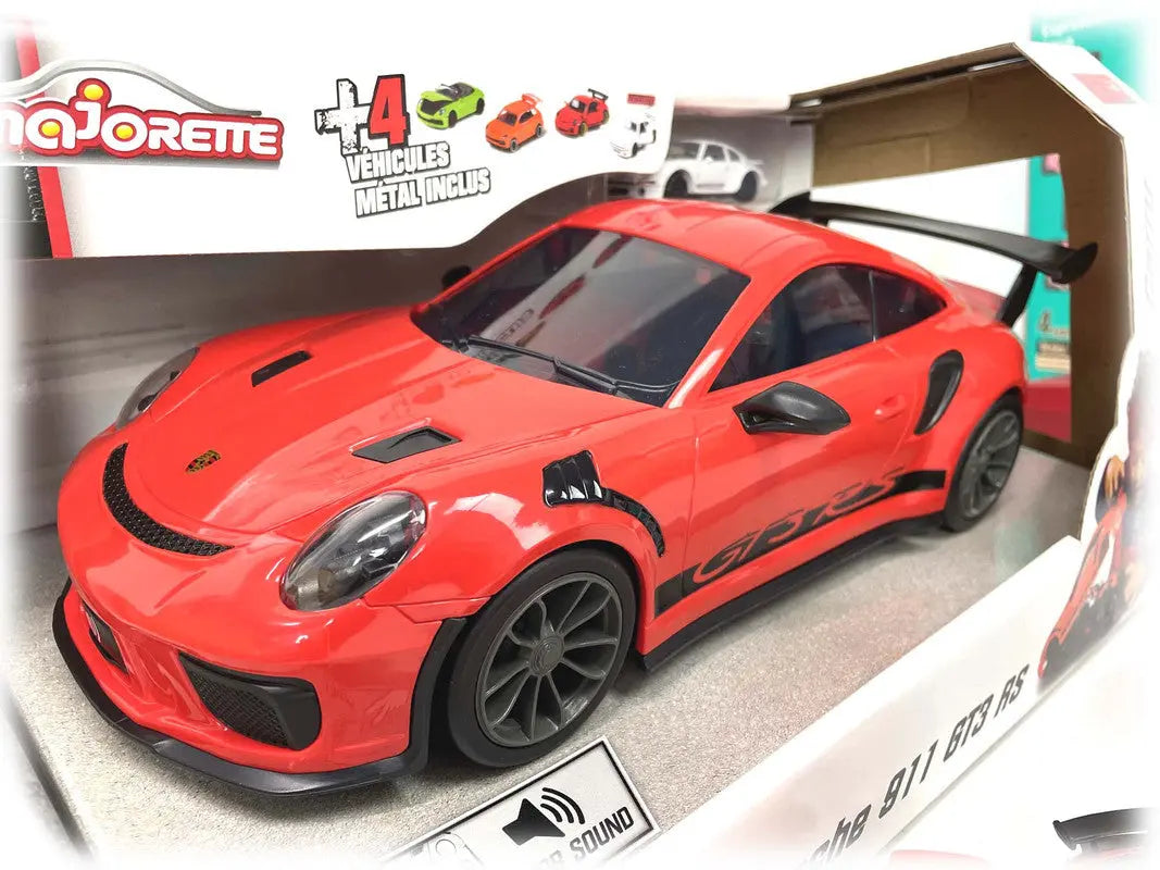 Majorette Porsche 911 GT3 RS Carry Case Playset including 4x Diecast Model Cars Wholesale Hub