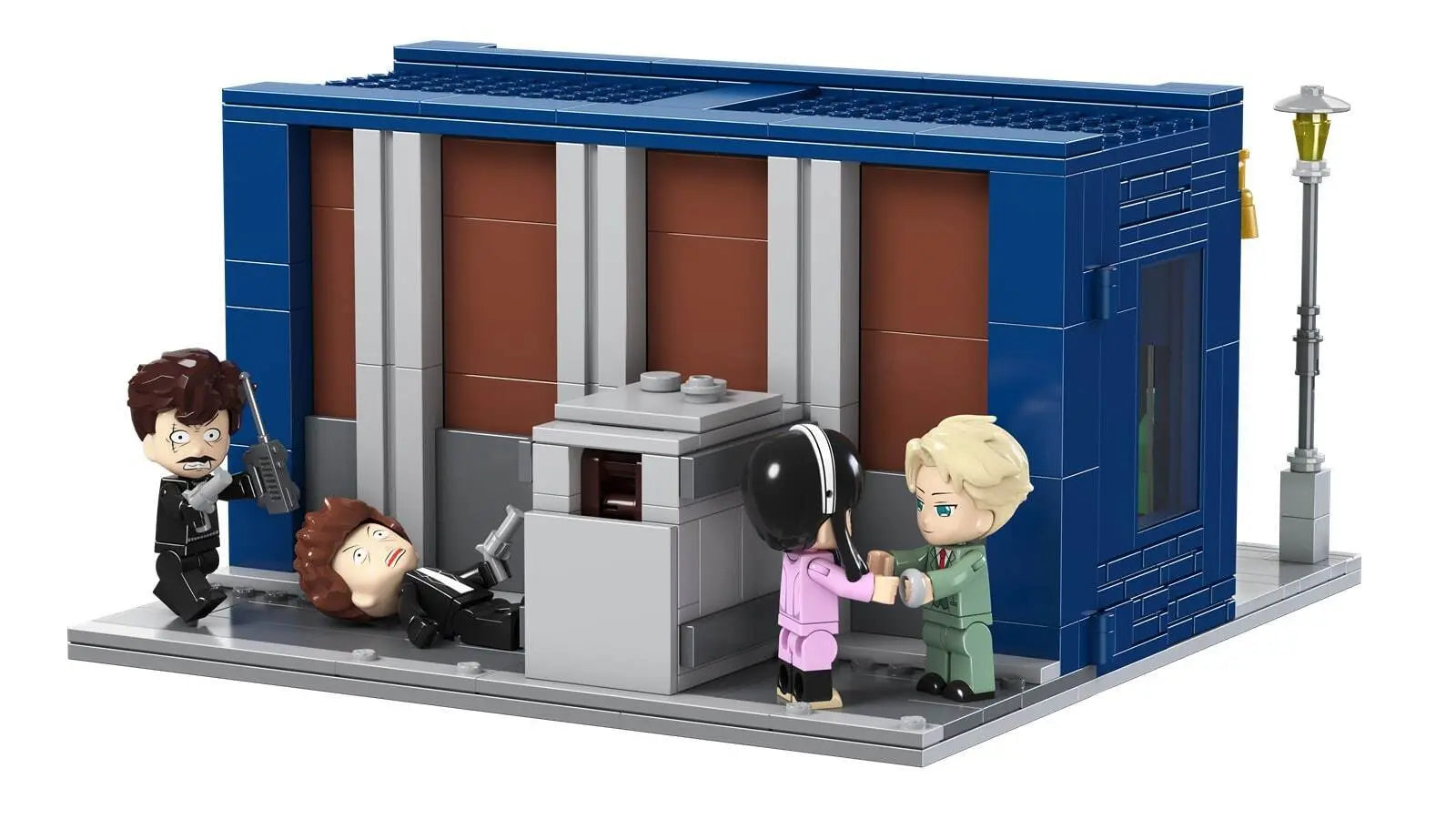 Kalos Spy X Family Forger Family's Adventure Building Block Set Tailor Shop Wholesale Hub