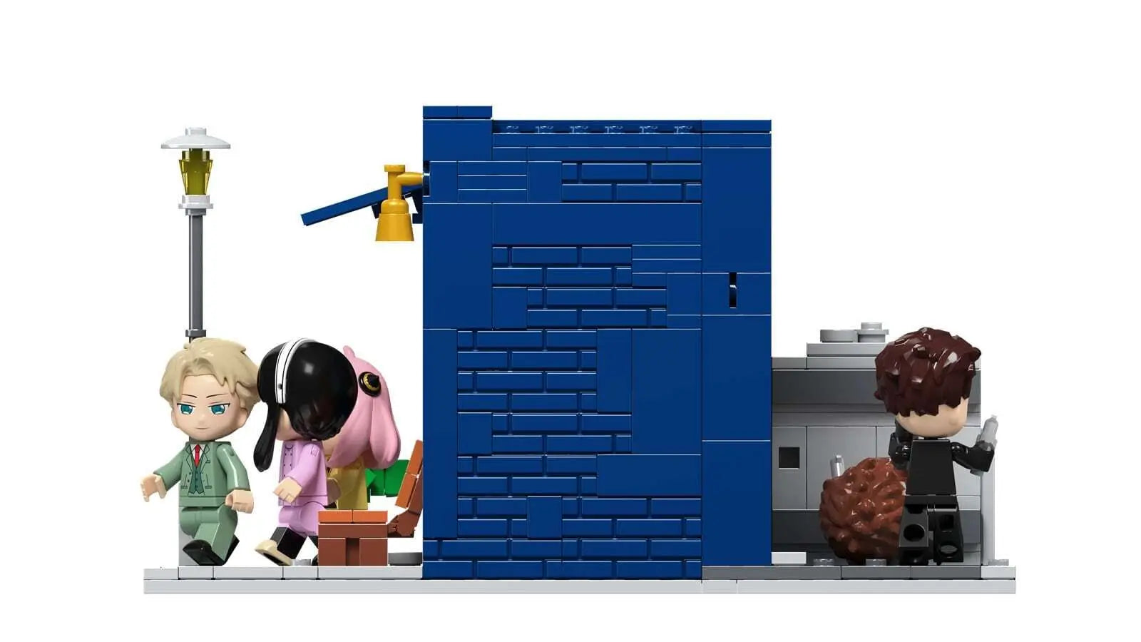 Kalos Spy X Family Forger Family's Adventure Building Block Set Tailor Shop Wholesale Hub