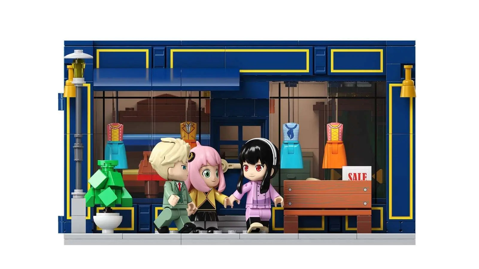 Kalos Spy X Family Forger Family's Adventure Building Block Set Tailor Shop Wholesale Hub